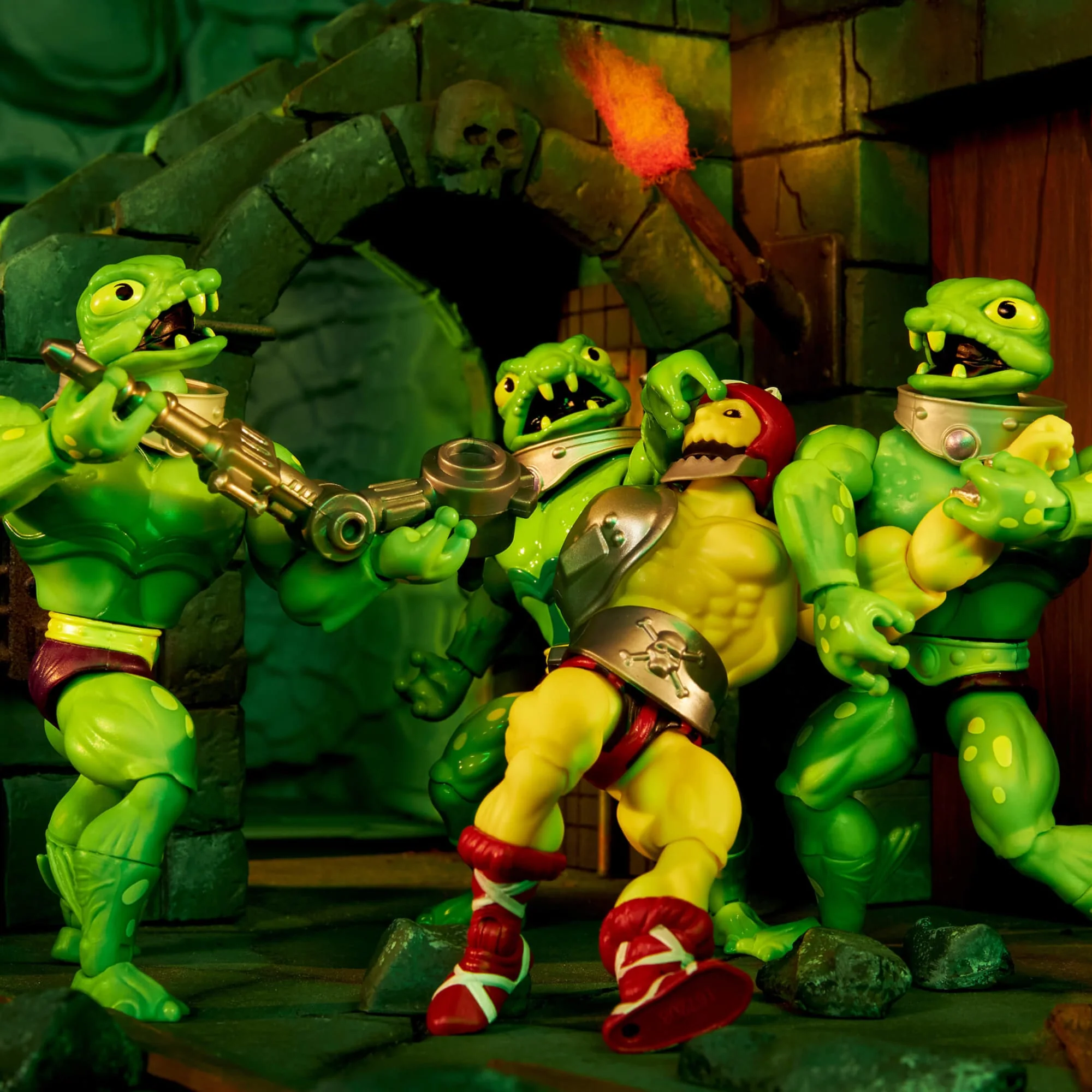 Mattel Creations MOTU Origins Frog Monger Figure