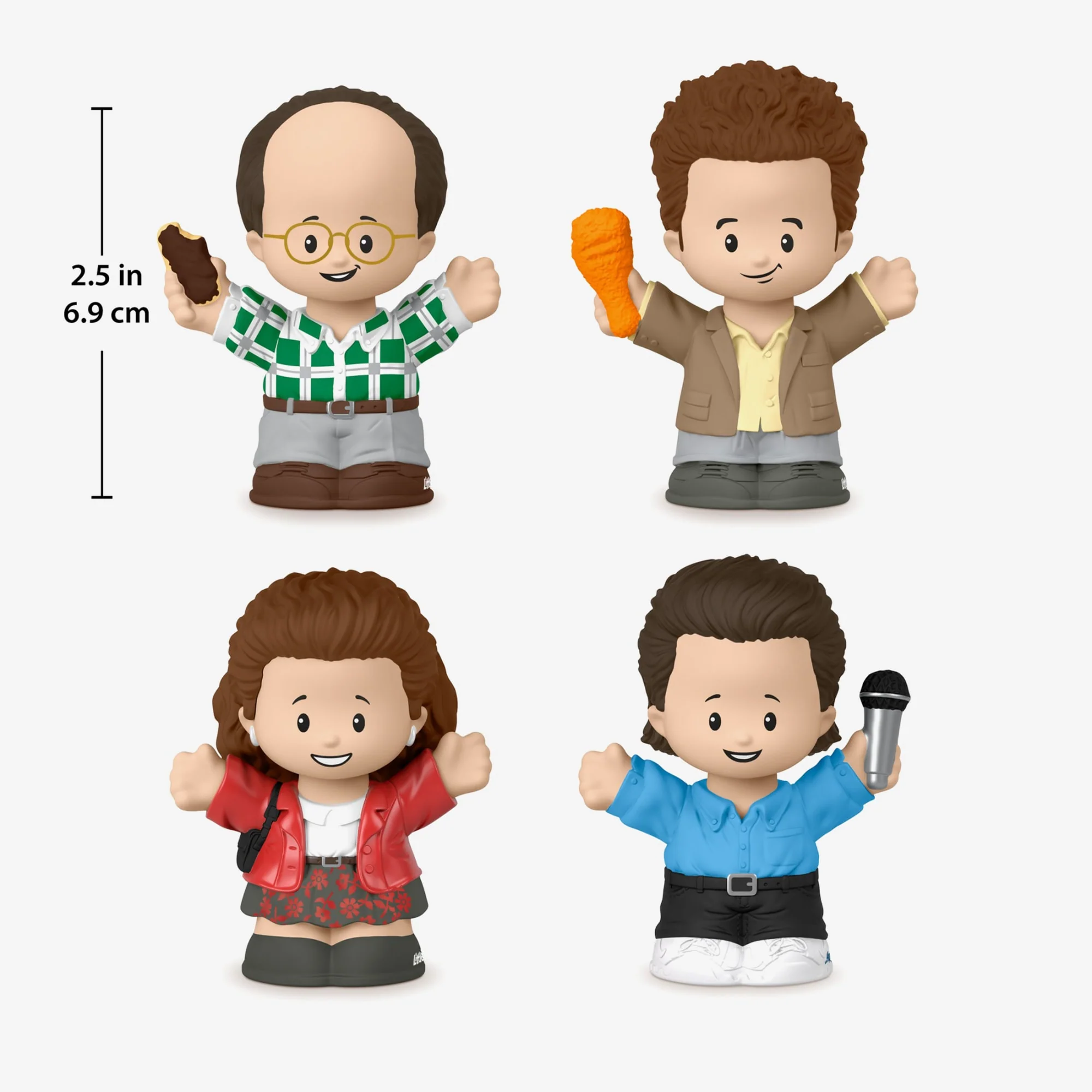 Mattel Creations Little People Collector Seinfeld Figures