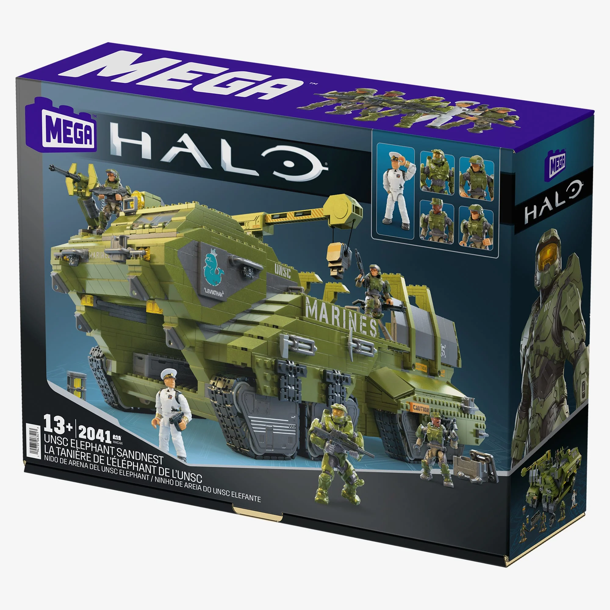 Mattel Creations MEGA Halo UNSC Elephant Sandnest Building Kit