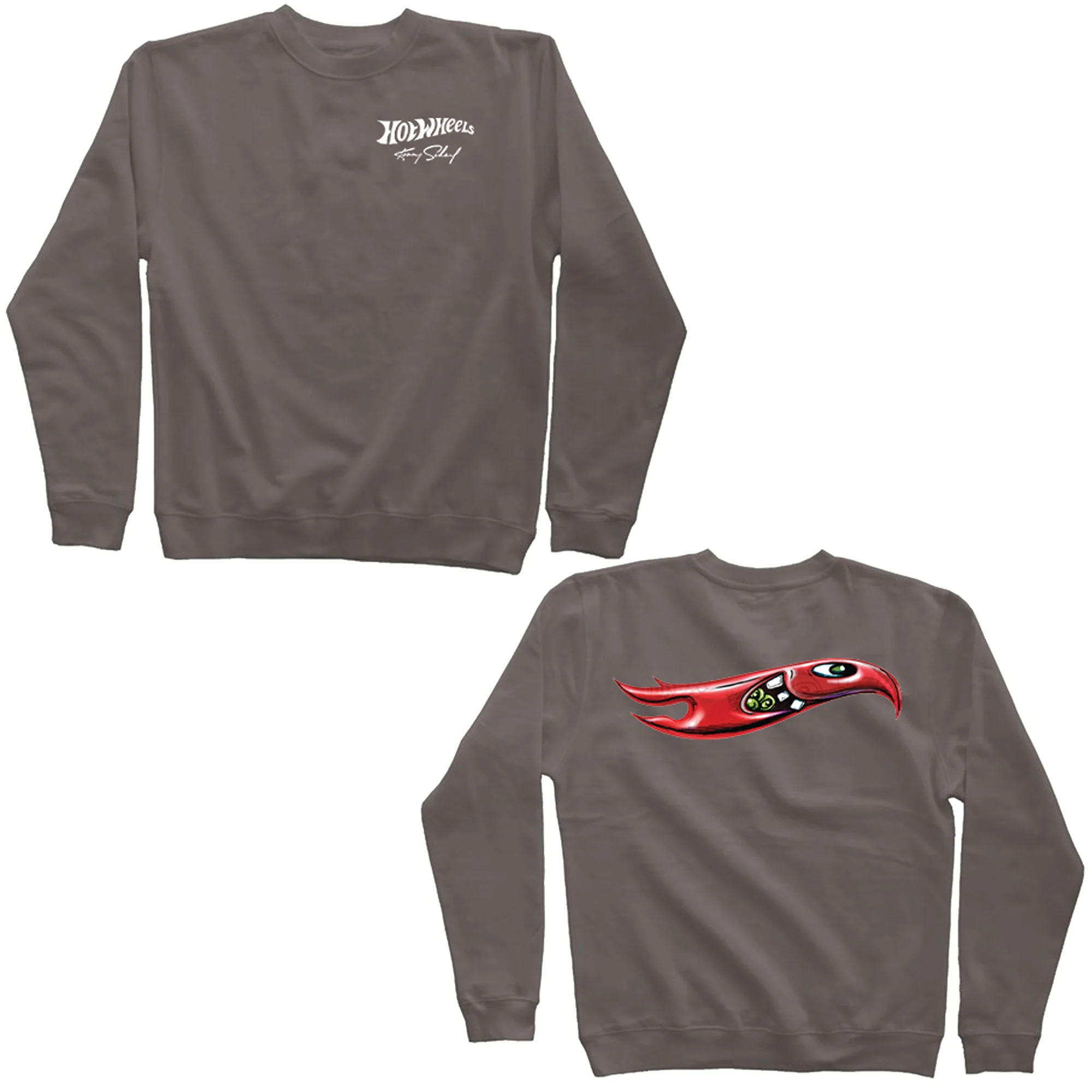 Mattel Creations Hot Wheels x Kenny Scharf Black Embroidered Sweatshirt