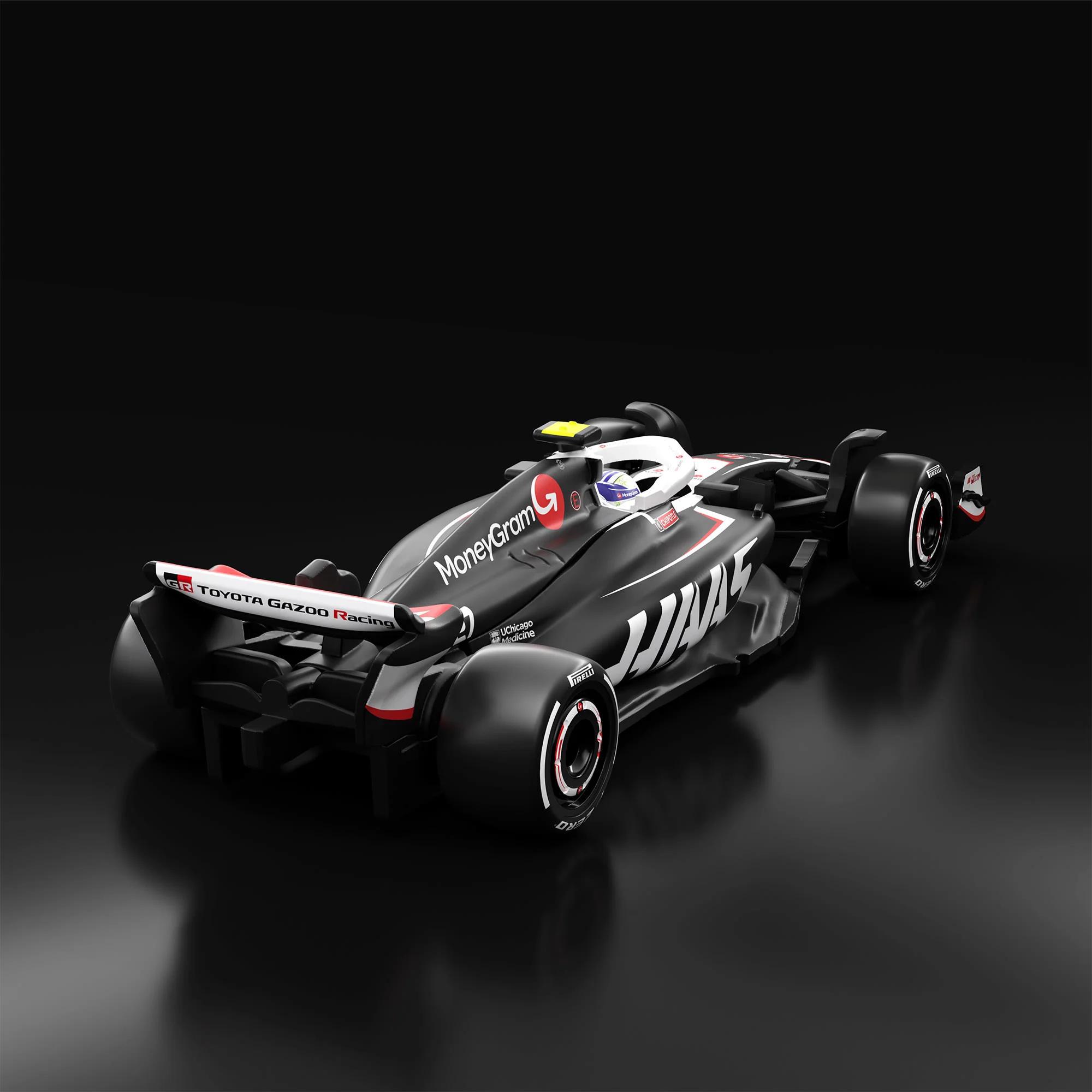 Mattel Creations Hot Wheels F1 Series: MoneyGram Haas F1 Team VF-24 Car #27