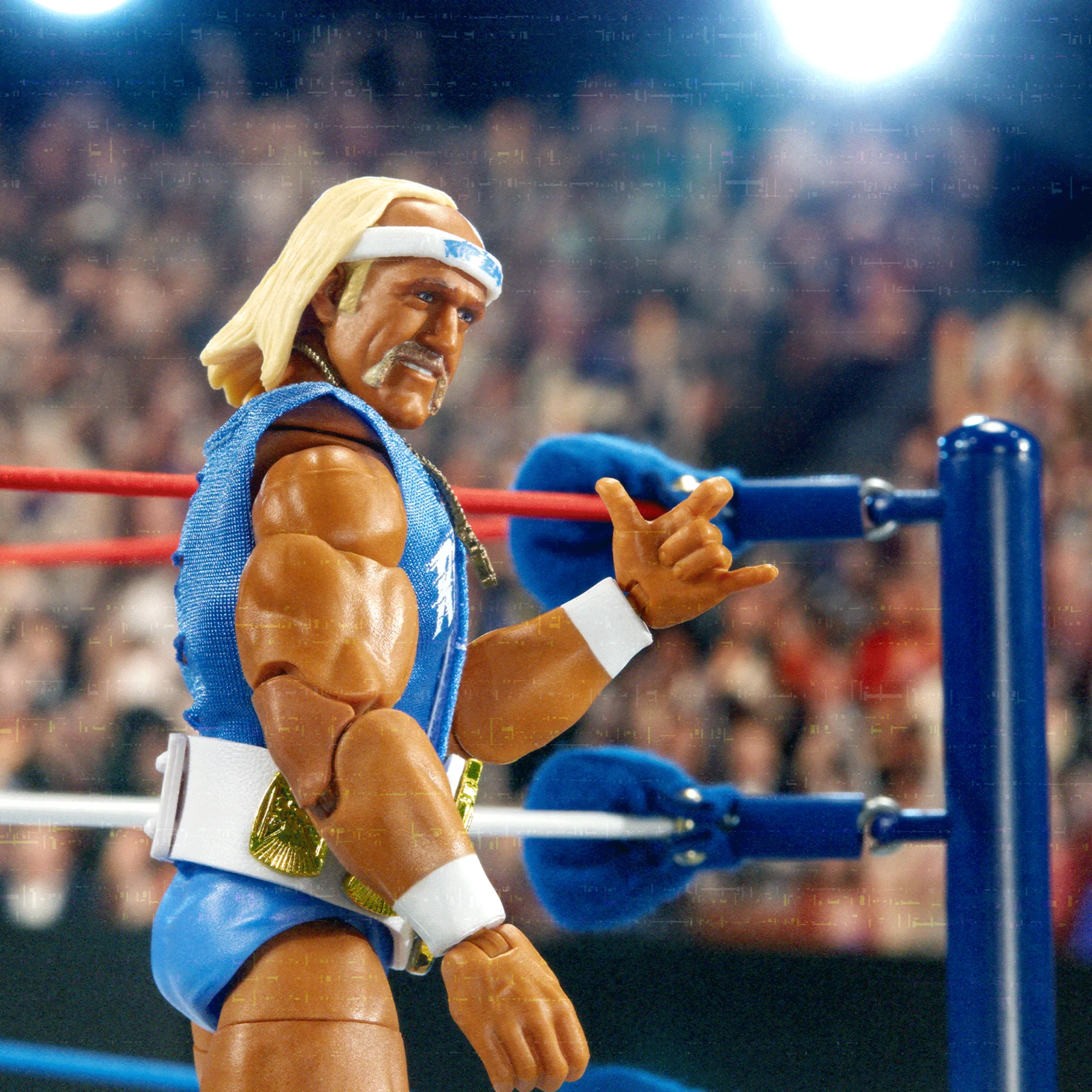 Mattel Creations WWE No Holds Barred Ultimate Edition Hulk Hogan & Zeus Collectible Figures