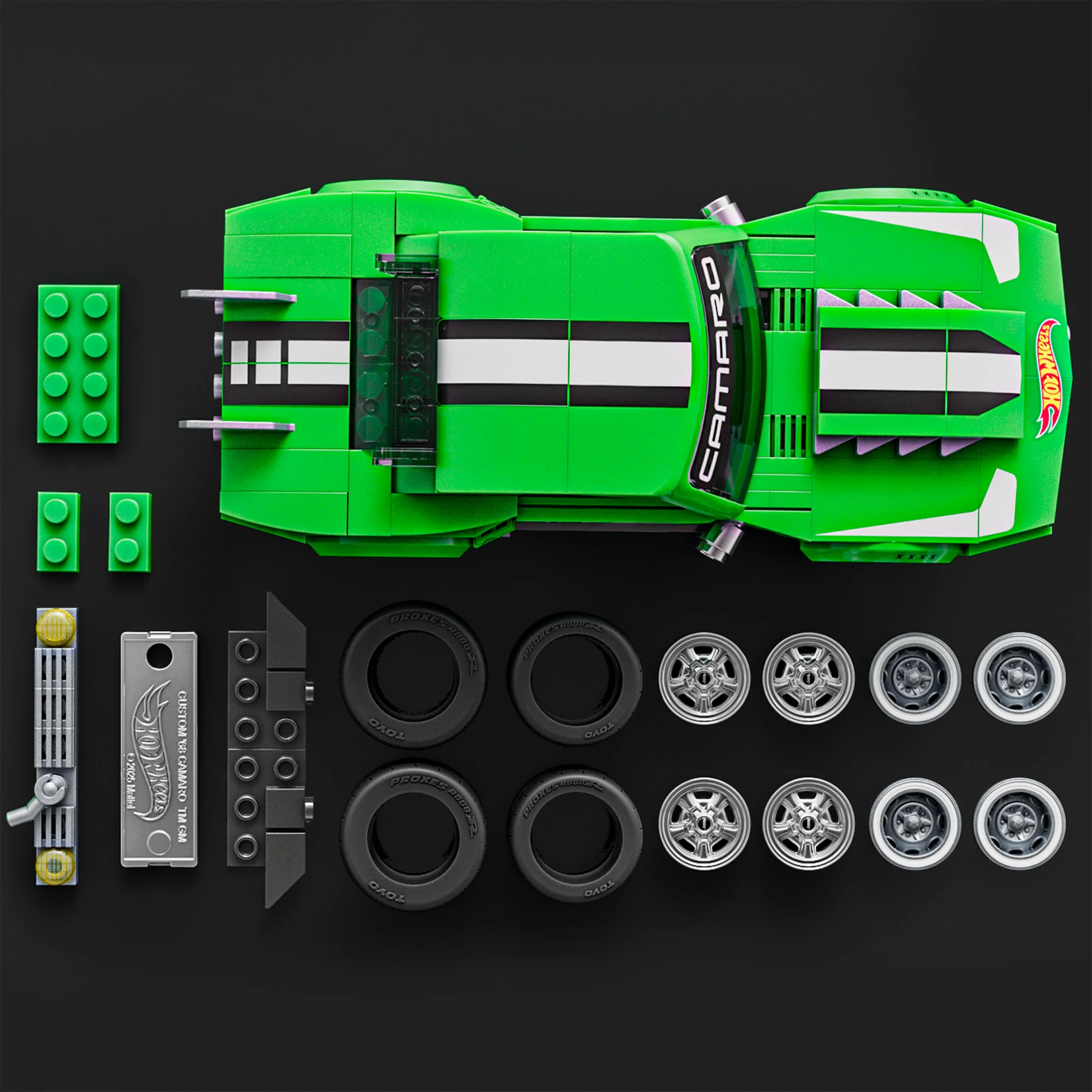 Mattel Creations Mattel Brick Shop Hot Wheels Custom '68 Camaro Building Set