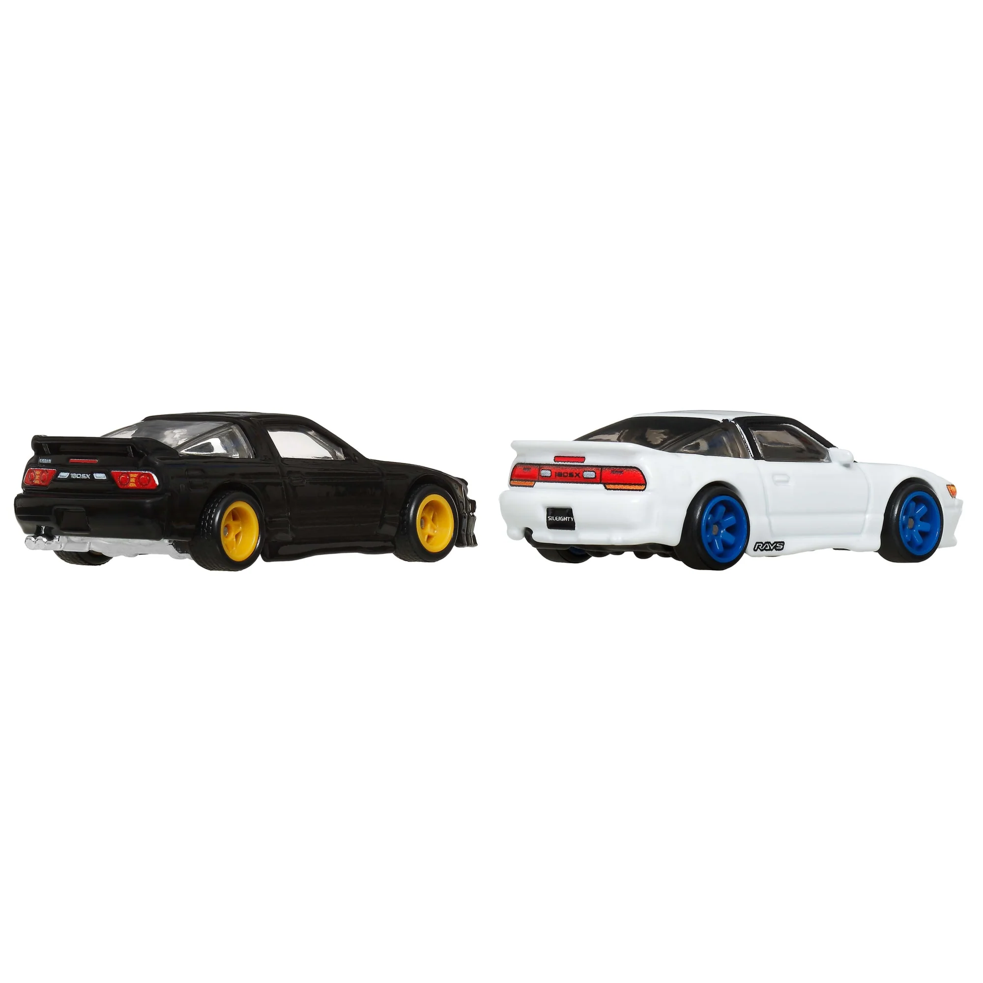 Mattel Creations Hot Wheels Premium Car Culture 2-Pack '96 NISSAN 180SX TYPE X & NISSAN SilEighty