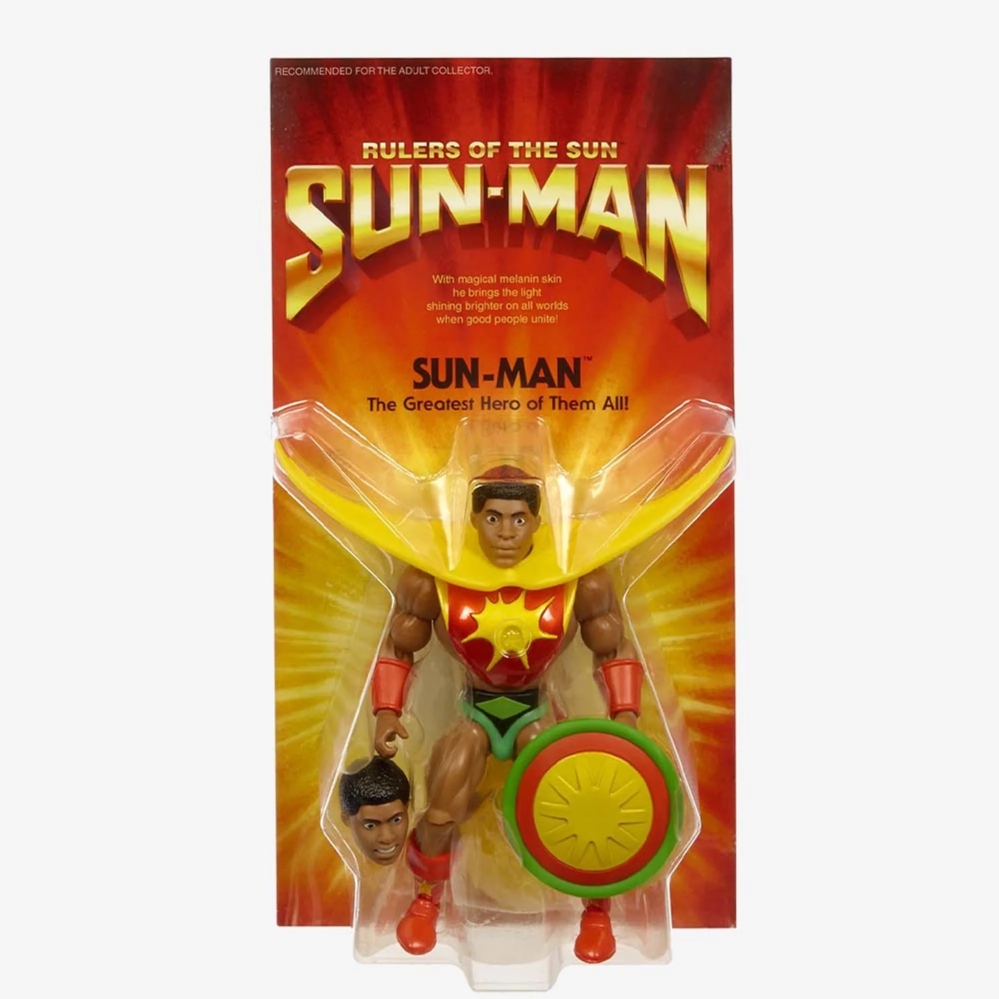 Mattel Creations Masters of the Universe Origins Sun-Man Action Figure