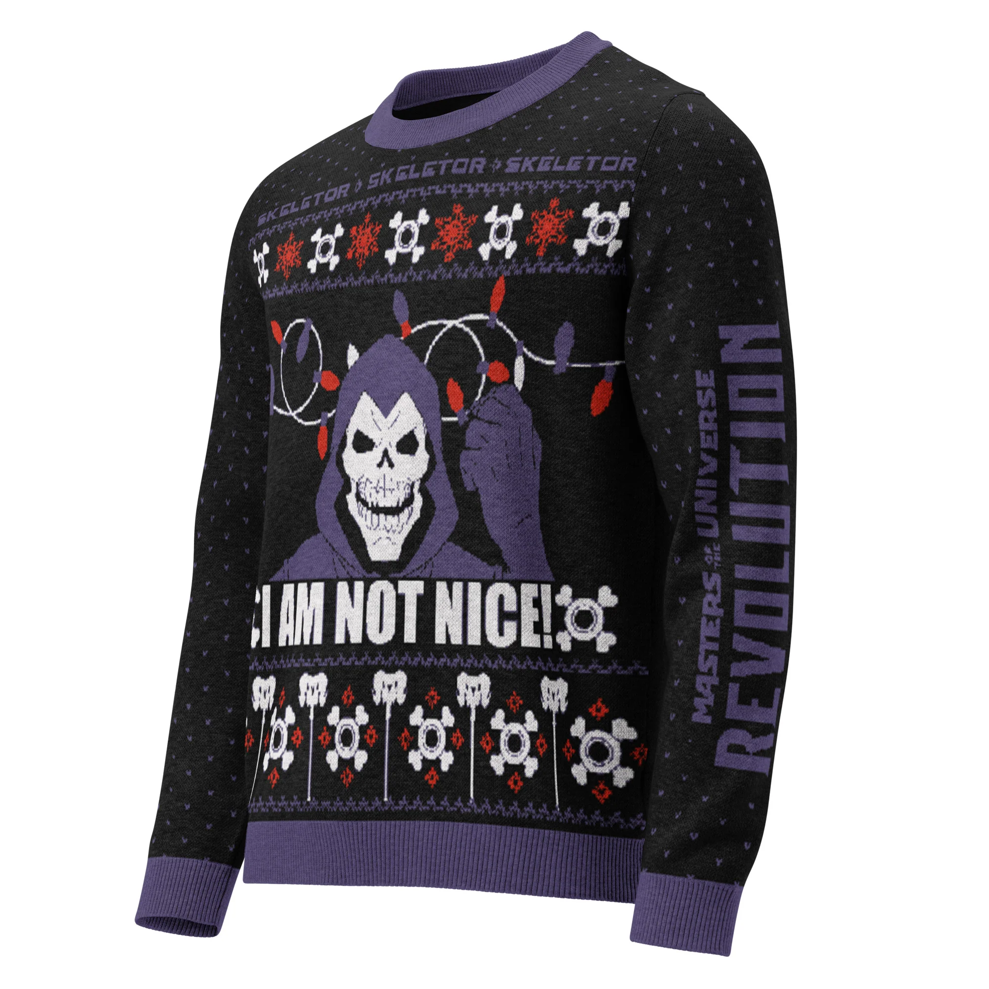 Mattel Creations Masters of the Universe Skeletor Ugly Sweater