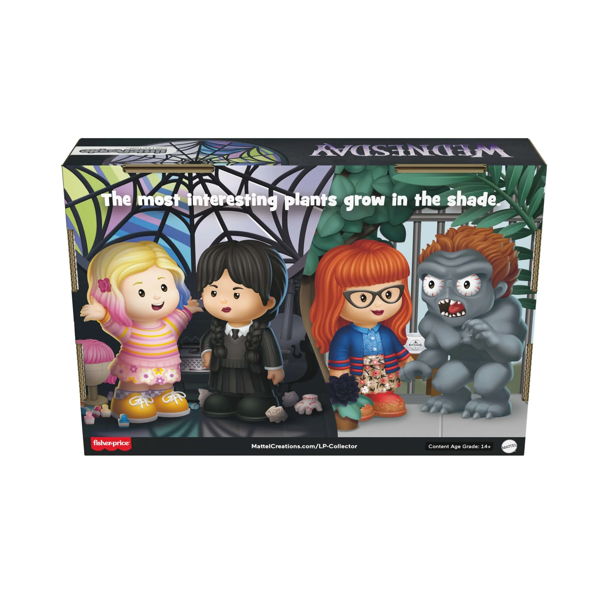 Mattel Creations Little People Collector Wednesday TV Series Special Edition Set