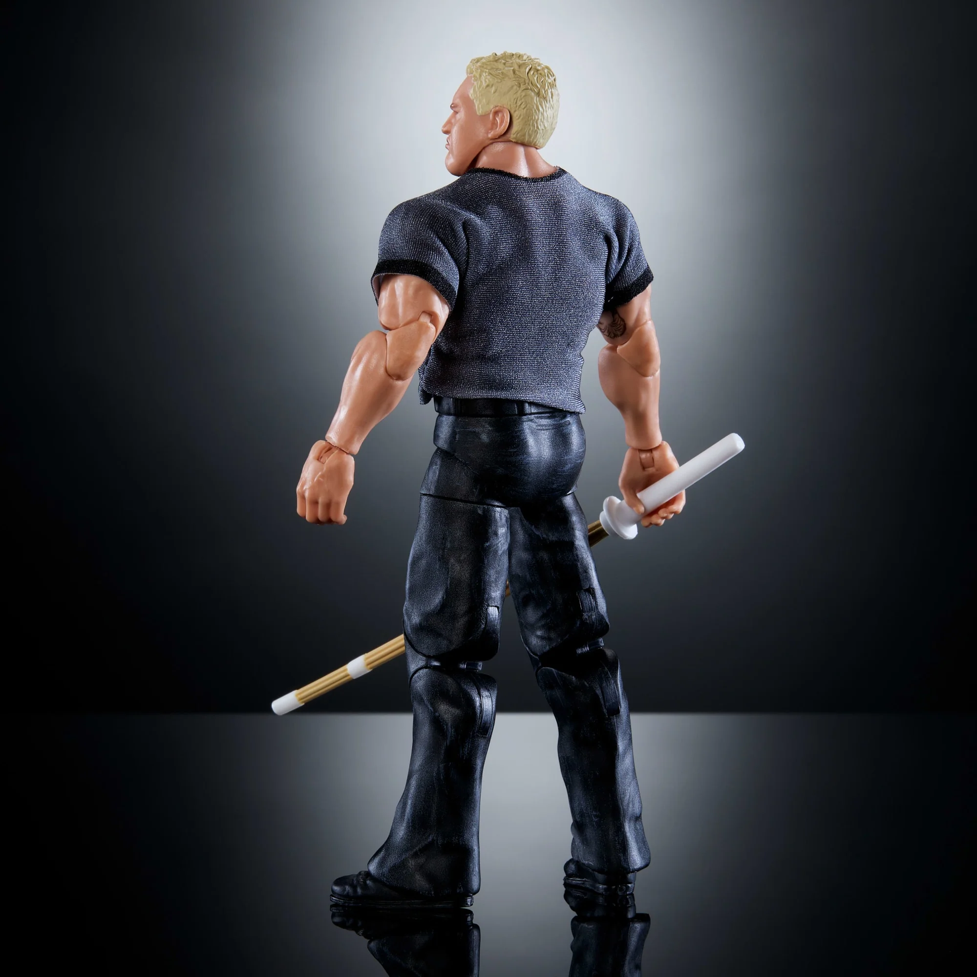 Mattel Creations WWE Elite Collection Monday Night War Hardcore Hak Action Figure & Golga Build-A-Figure Parts