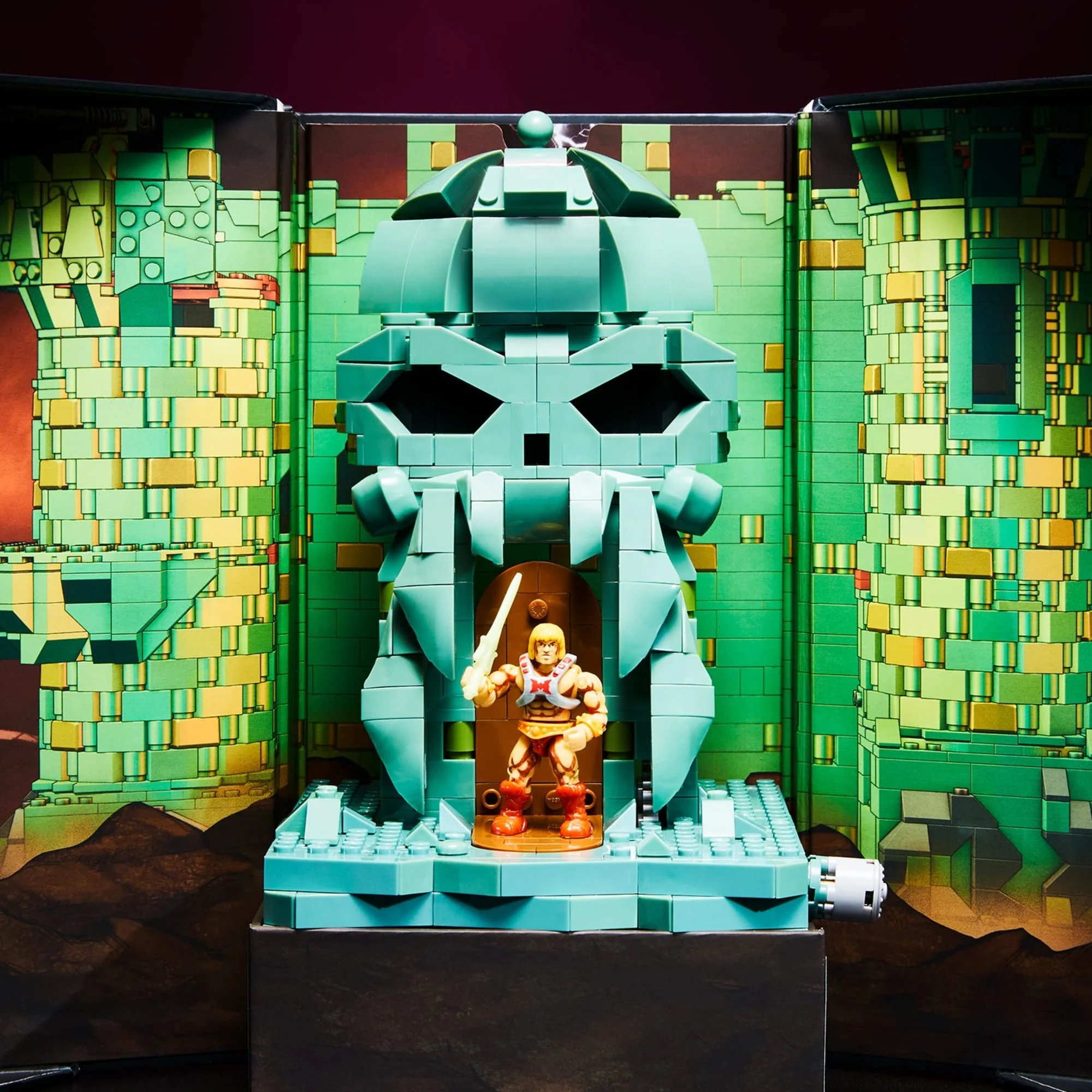 Mattel Creations MEGA Masters of the Universe By the Power of Grayskull! Building Set