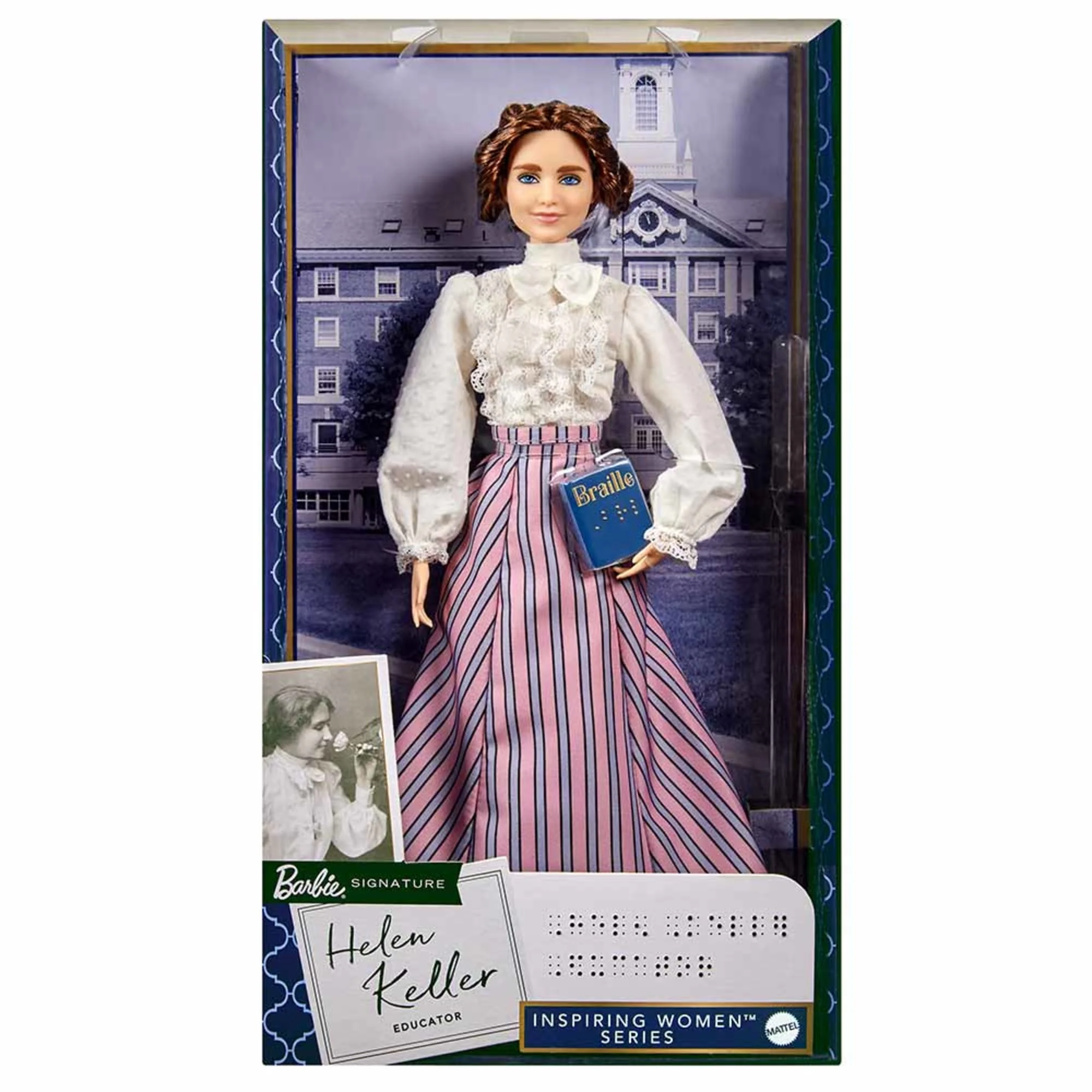 Mattel Creations Barbie Inspiring Women Helen Keller Doll