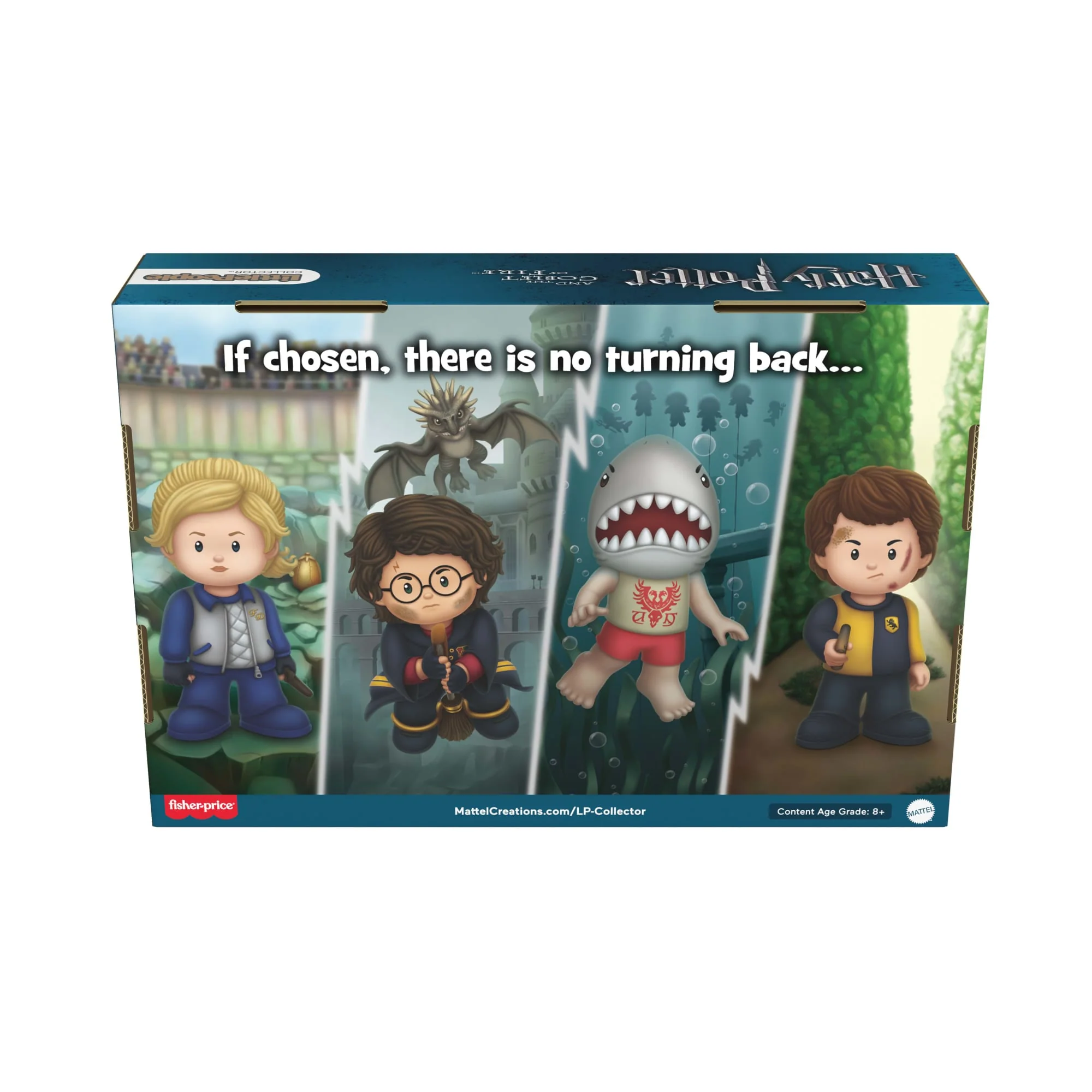 Mattel Creations Little People Collector Harry Potter and the Goblet of Fire Special Edition Set