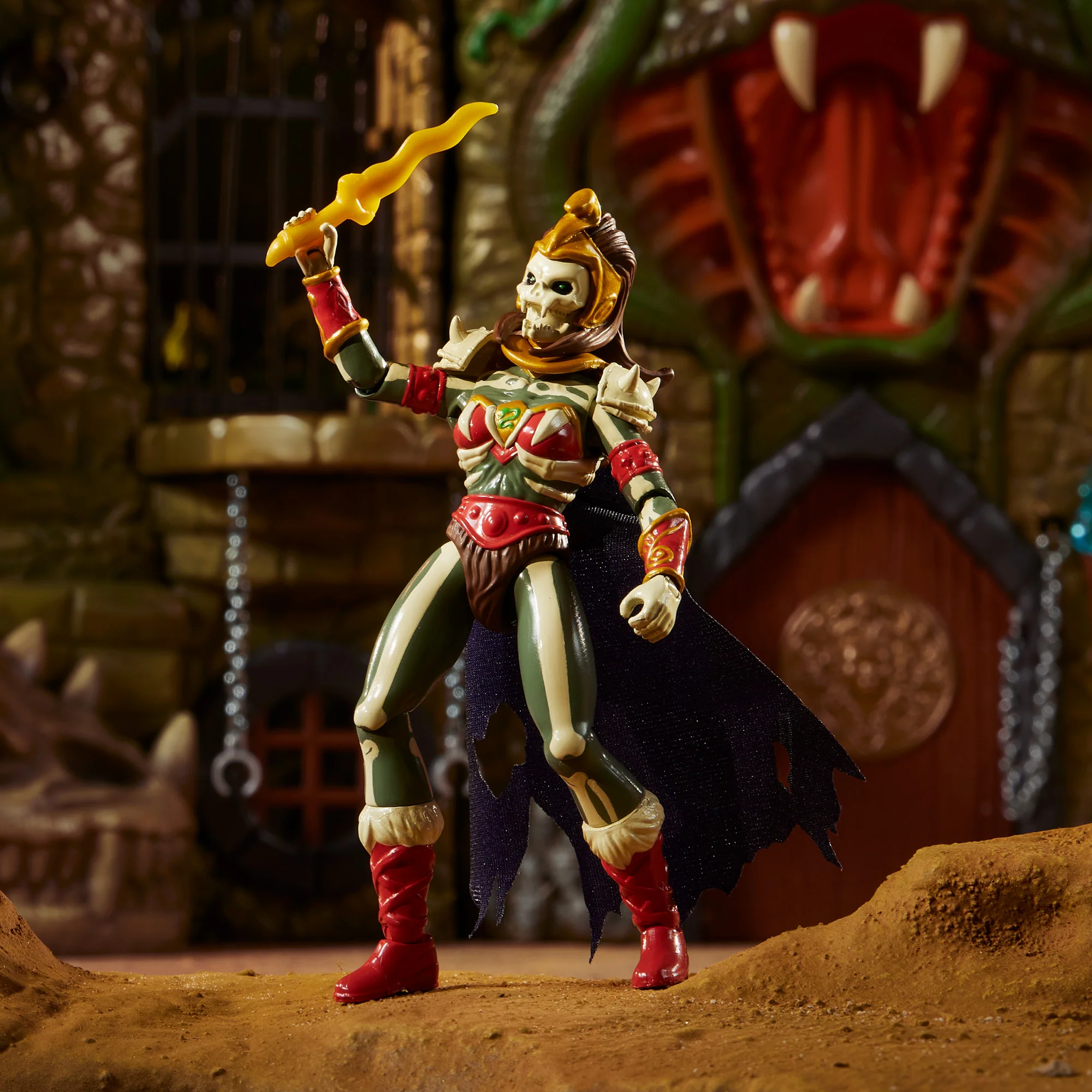 Mattel Creations Masters of the Universe Origins Snake Lair Playset Crowdfund