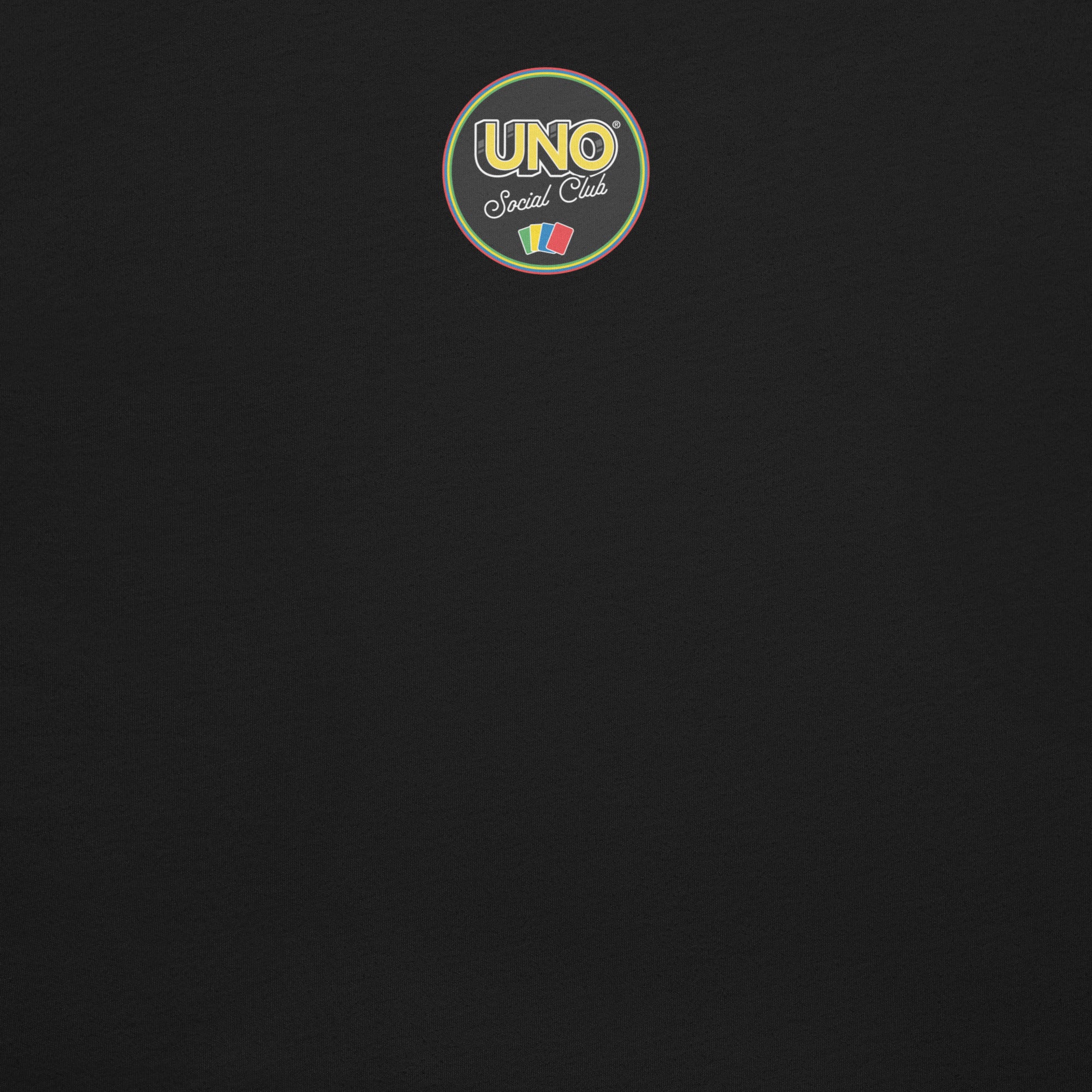 Mattel Creations UNO Social Club Black T-Shirt