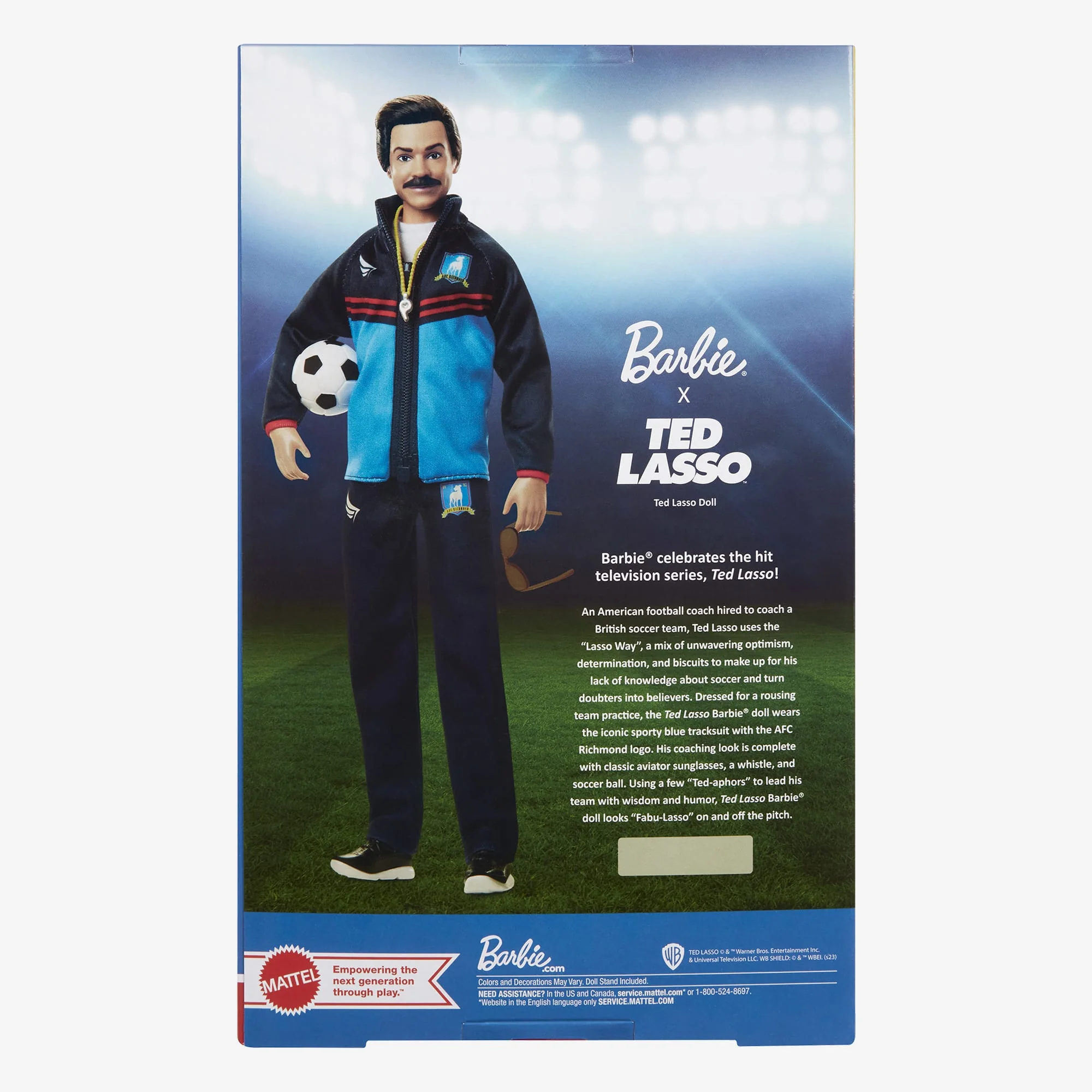 Mattel Creations Barbie Signature Ted Lasso Doll