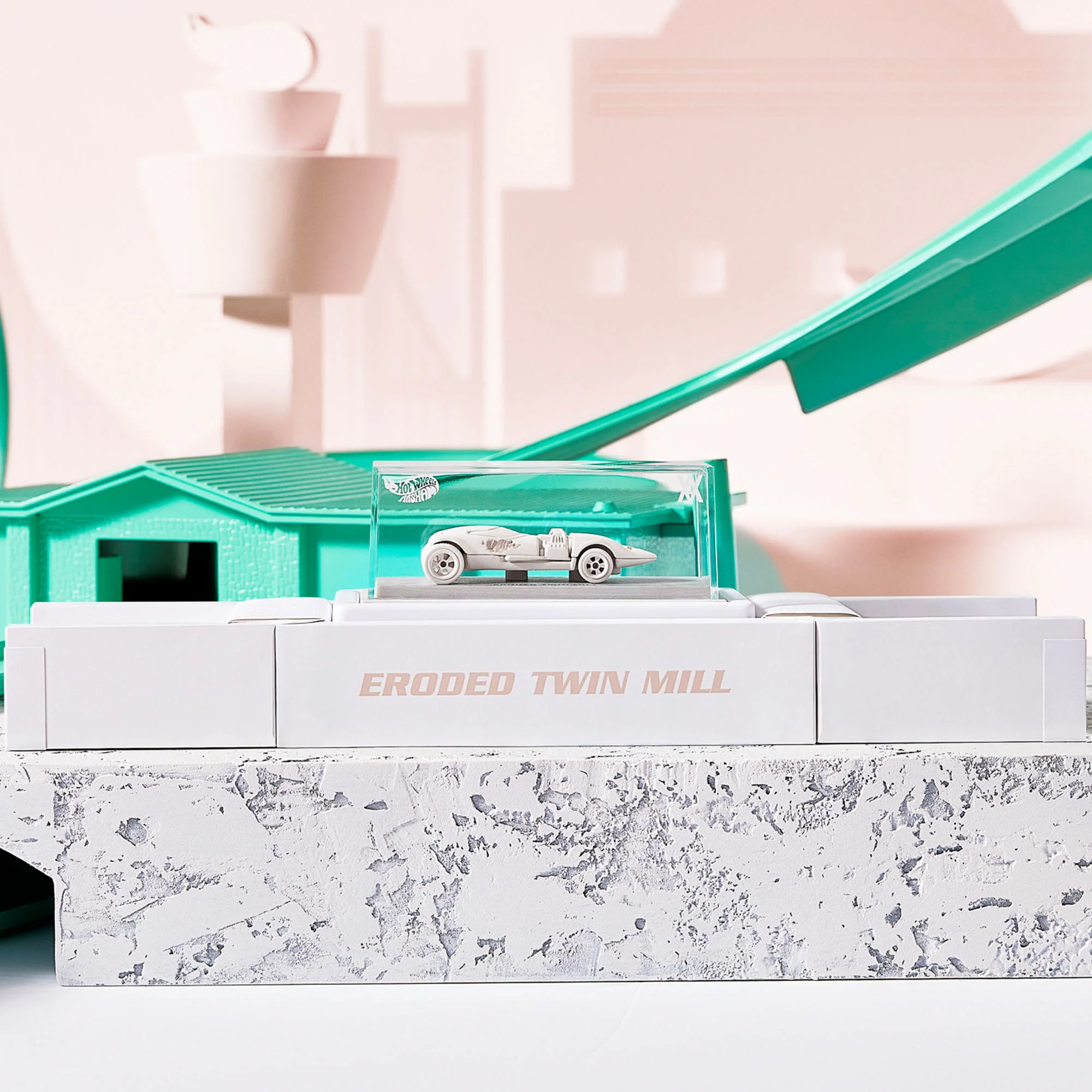 Mattel Creations Hot Wheels x Daniel Arsham Eroded Twin Mill