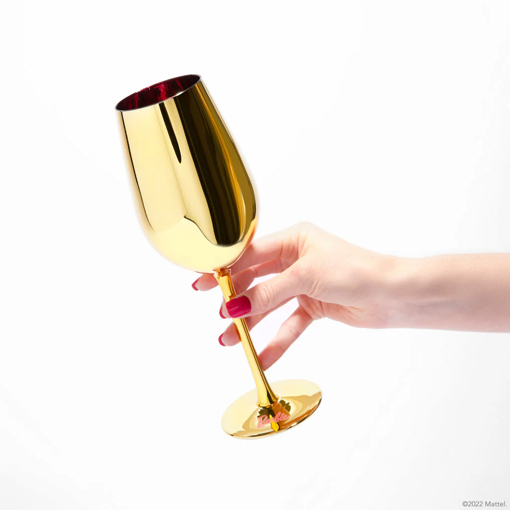 Mattel Creations Barbie™ X Dragon Glassware® Dreamhouse™ Wine Glasses