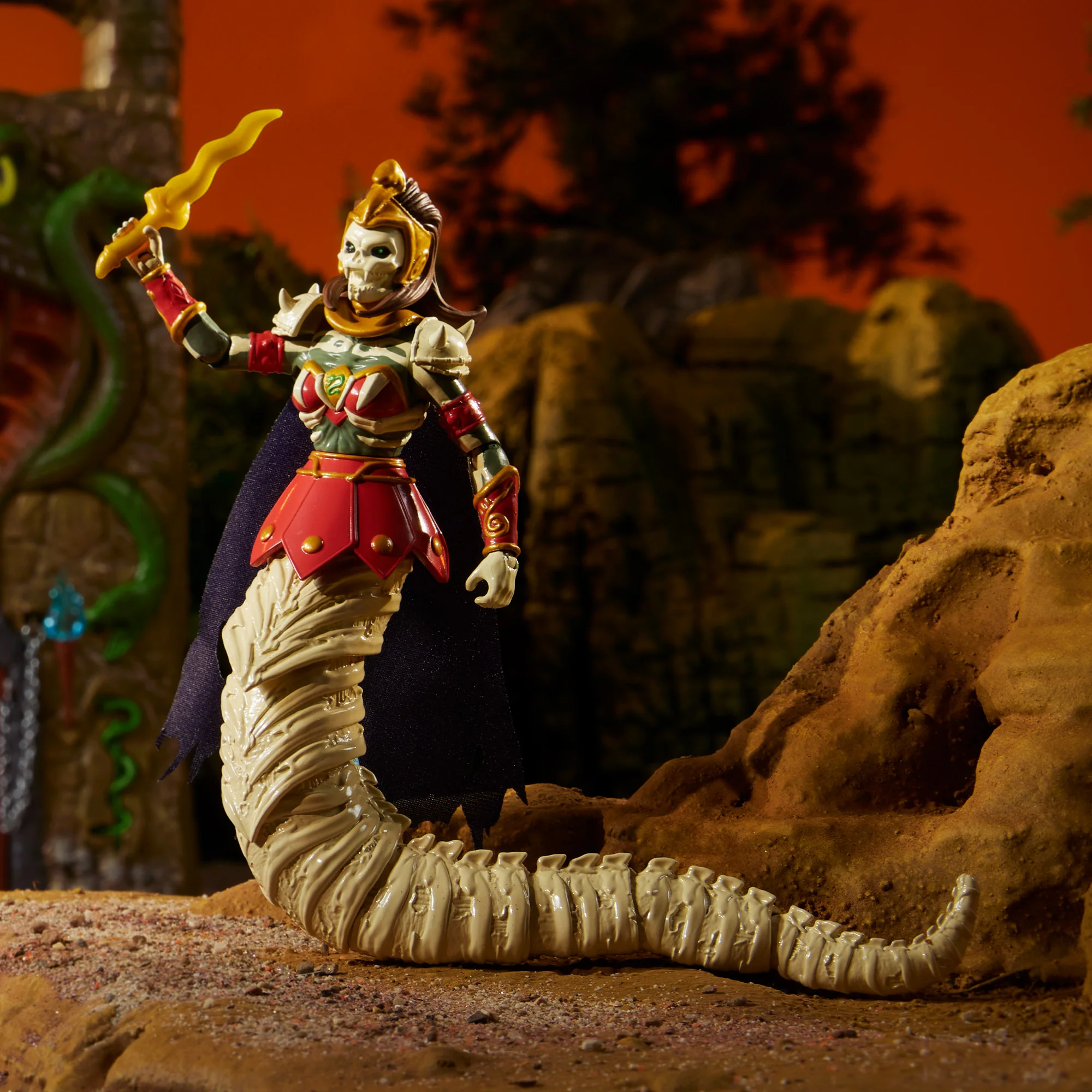 Mattel Creations Masters of the Universe Origins Snake Lair Playset Crowdfund