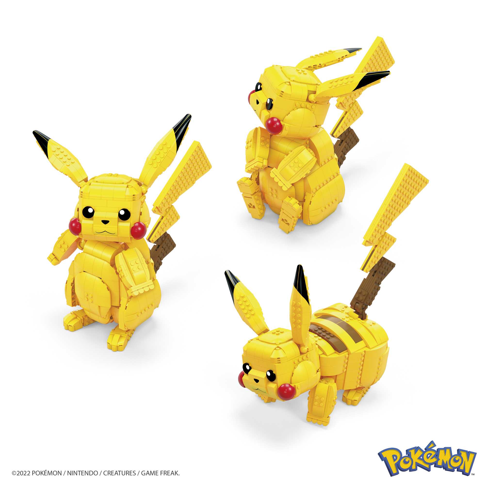 Mattel Creations MEGA Pokémon Building Toy Kit Jumbo Pikachu