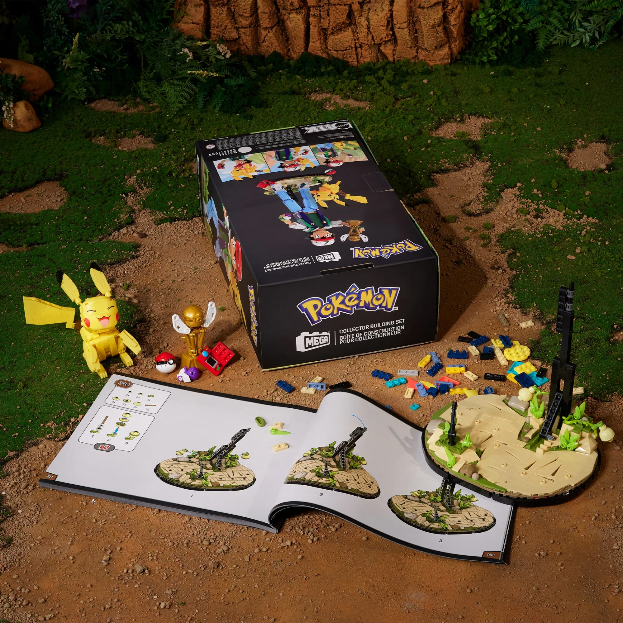 Mattel Creations Ash & Pikachu: Path to Victory by MEGA