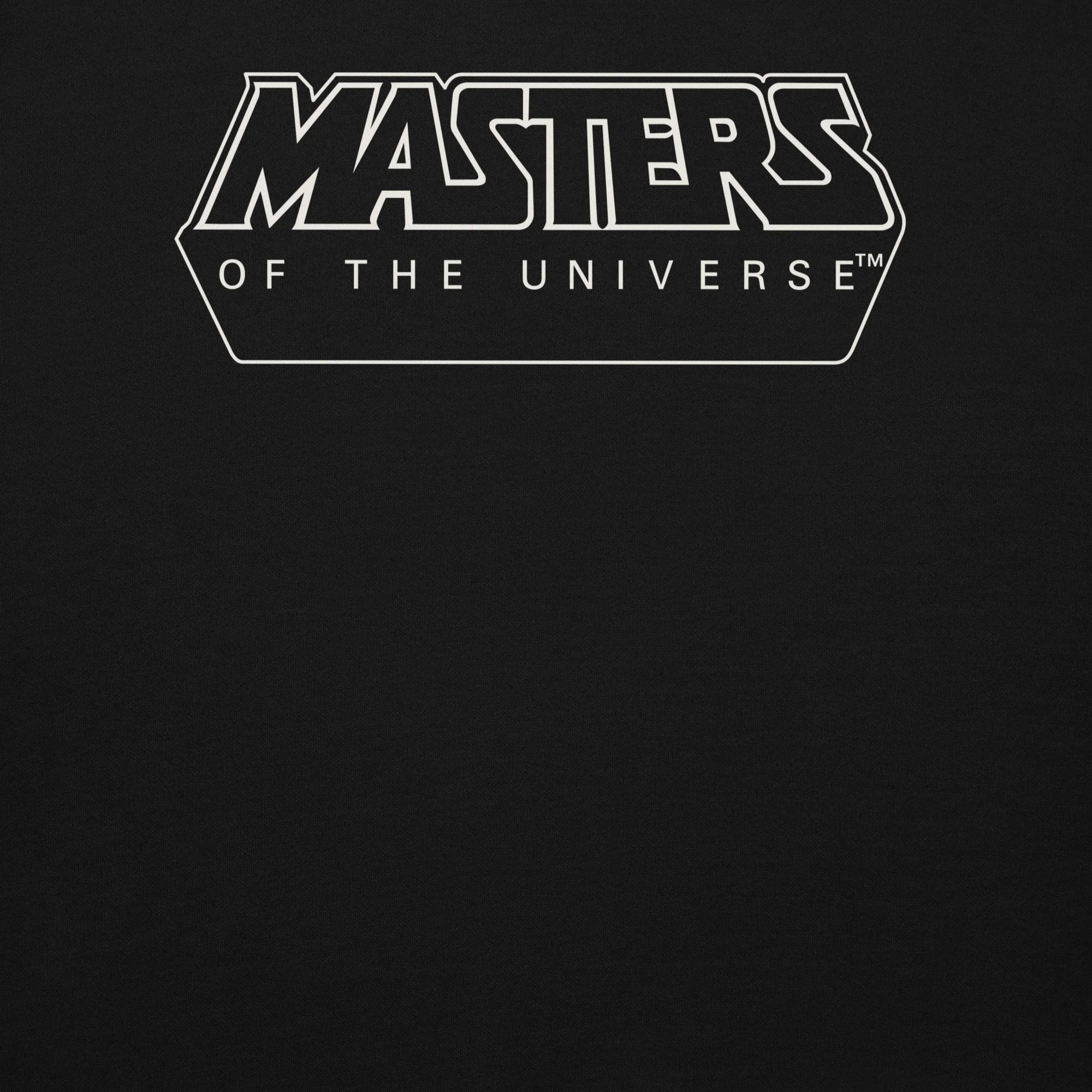 Mattel Creations Masters of the Universe Club Grayskull Black Embroidered Hoodie