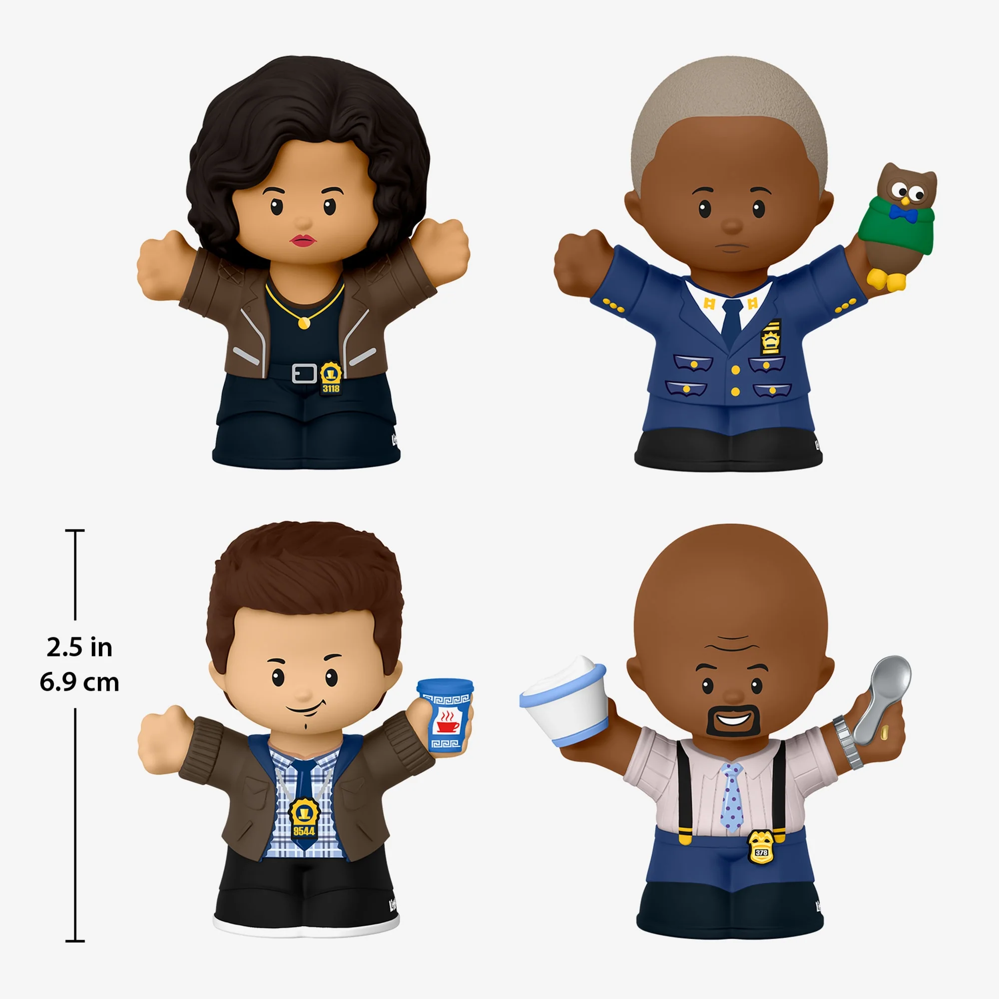 Mattel Creations Little People Collector Brooklyn Nine-Nine TV Series Special Edition Set