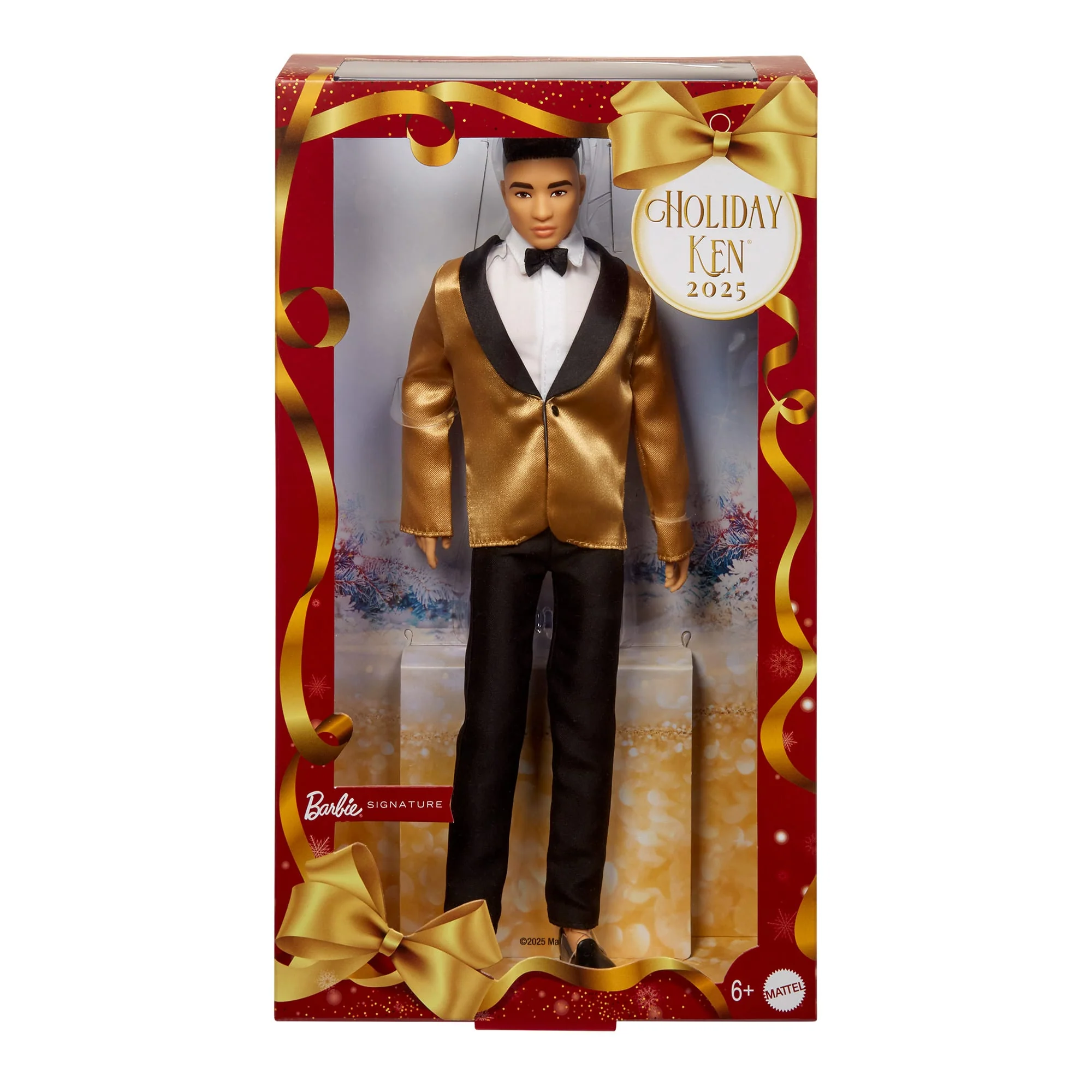 Mattel Creations 2025 Holiday Ken Doll 1