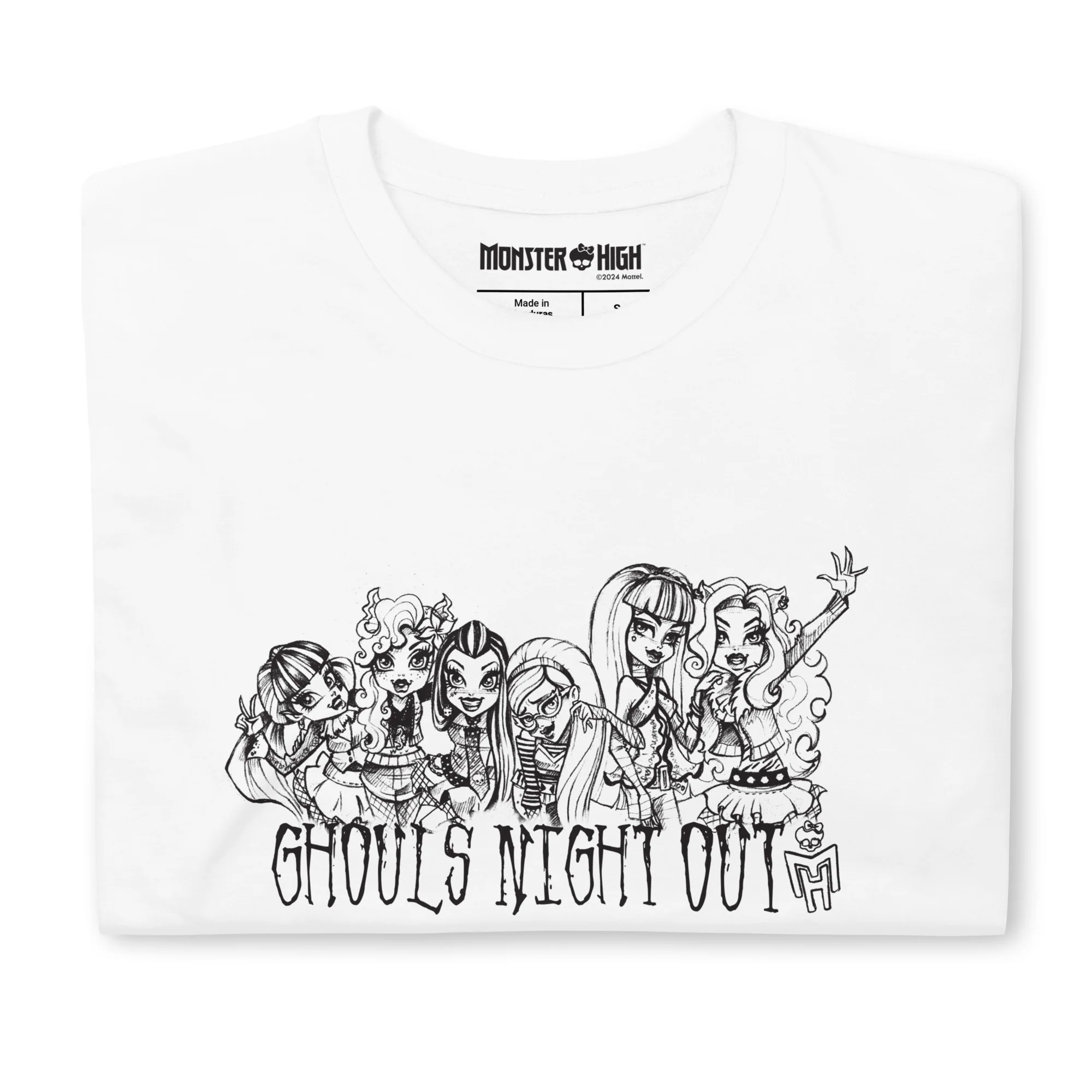 Mattel Creations Monster High Ghouls Night Out T-Shirt