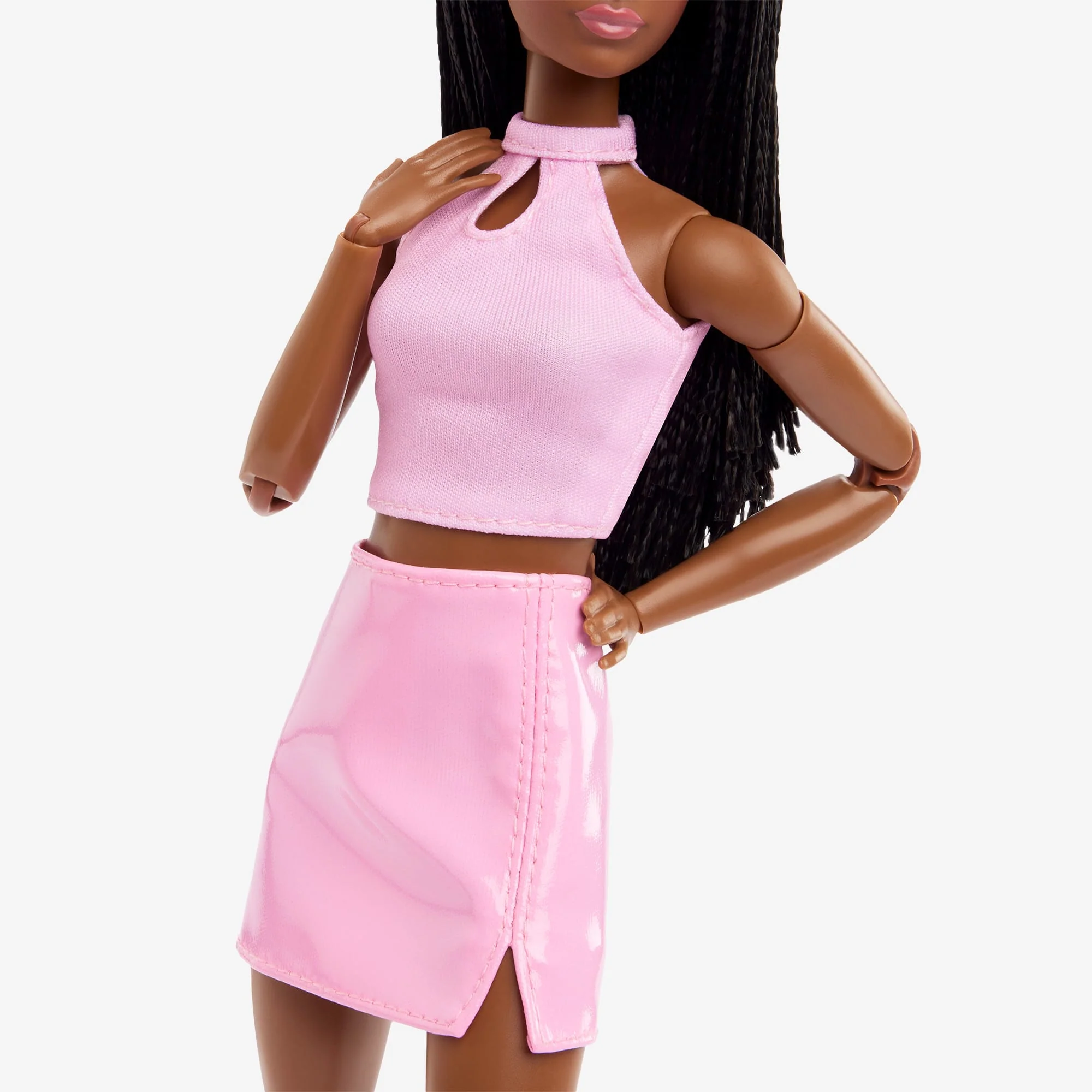 Mattel Creations Barbie Looks Doll #21 (Original, Long Black Hair)