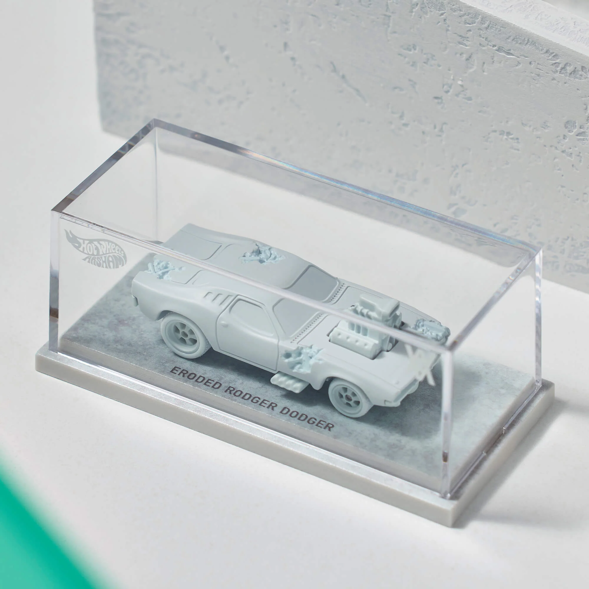 Mattel Creations Hot Wheels x Daniel Arsham Eroded Rodger Dodger