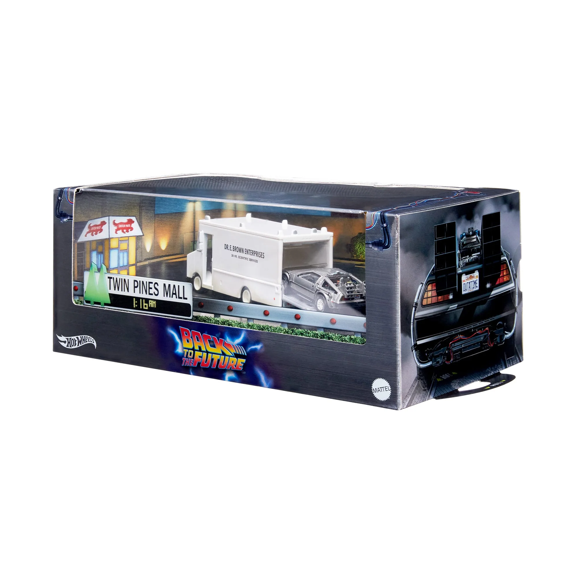 Mattel Creations Hot Wheels Back to the Future 40th Anniversary Set