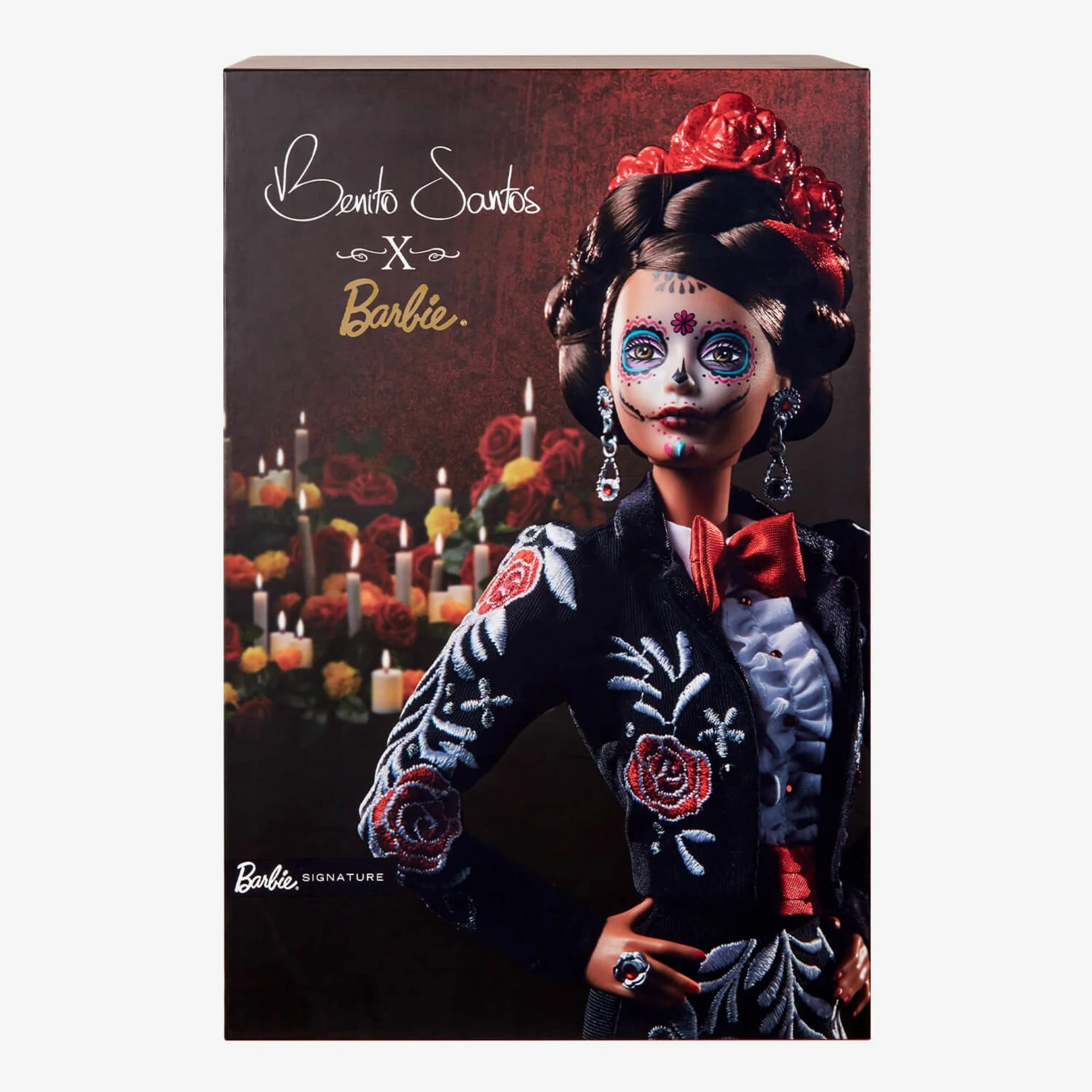 Mattel Creations 2022 Día De Muertos Benito Santos x Barbie Doll