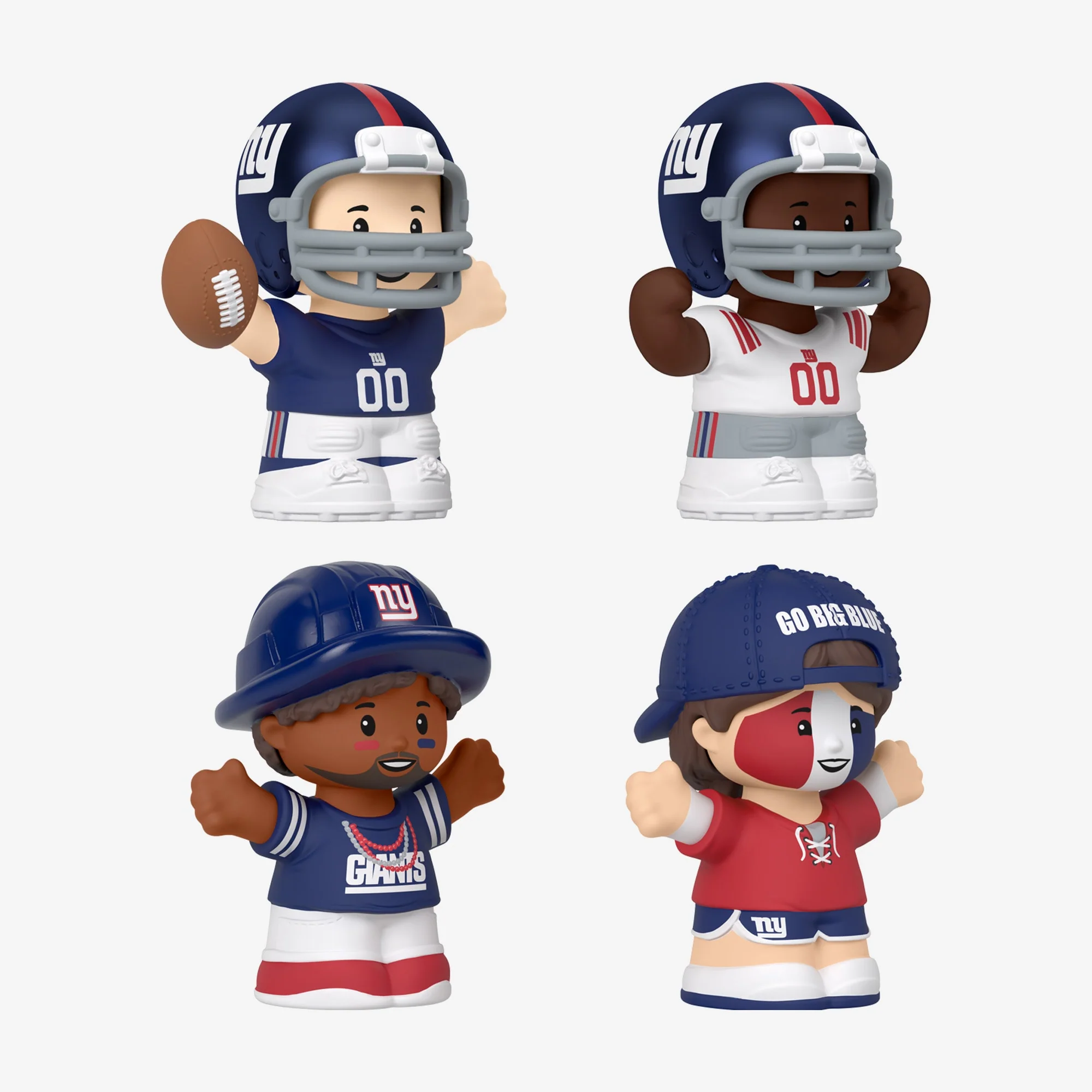 Mattel Creations Little People Collector x NFL New York Giants Set
