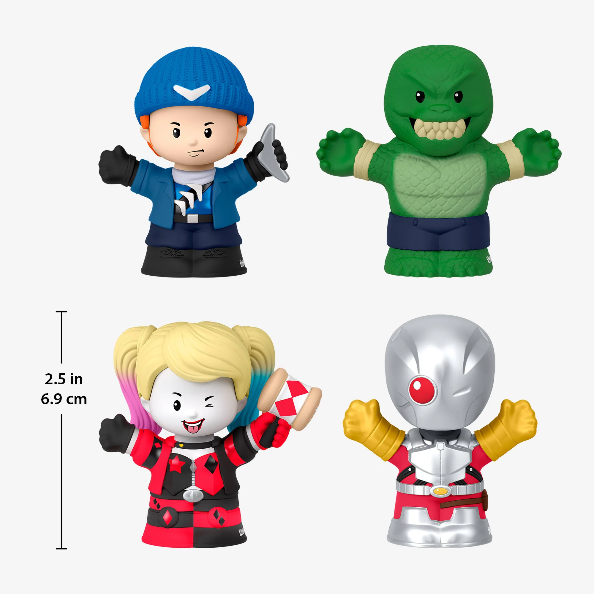 Mattel Creations Little People Collector Suicide Squad Special Edition Figure Set
