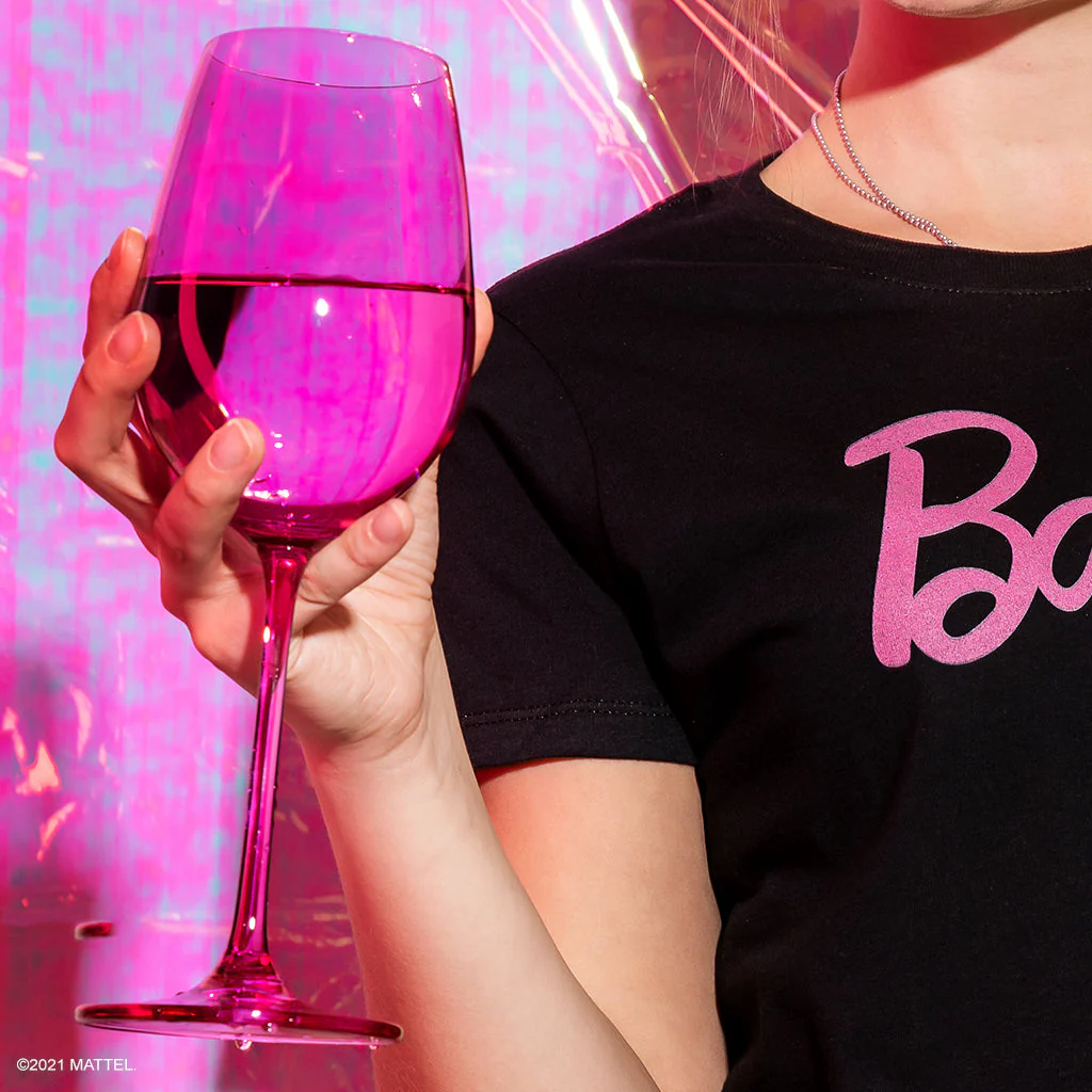 Mattel Creations Barbie™ X Dragon Glassware® Wine Glasses