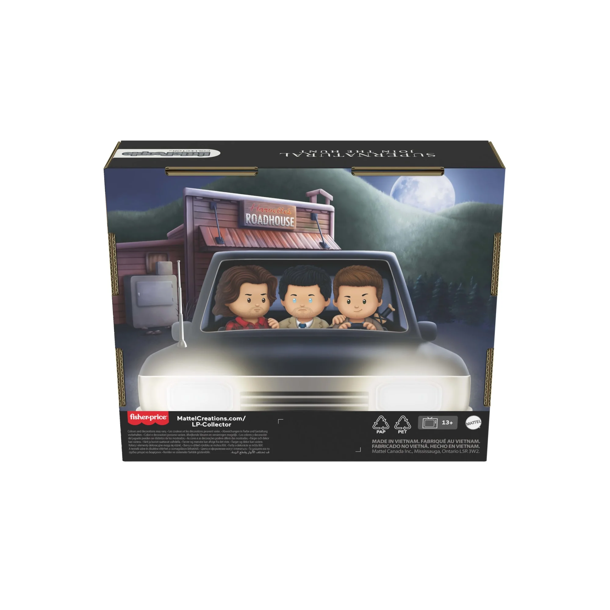 Mattel Creations Little People Collector Supernatural TV Show Special Edition Set