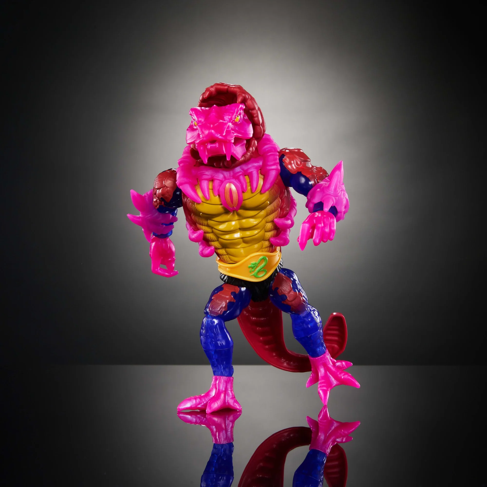 Mattel Creations Turtles of Grayskull Rattlor Action Figure