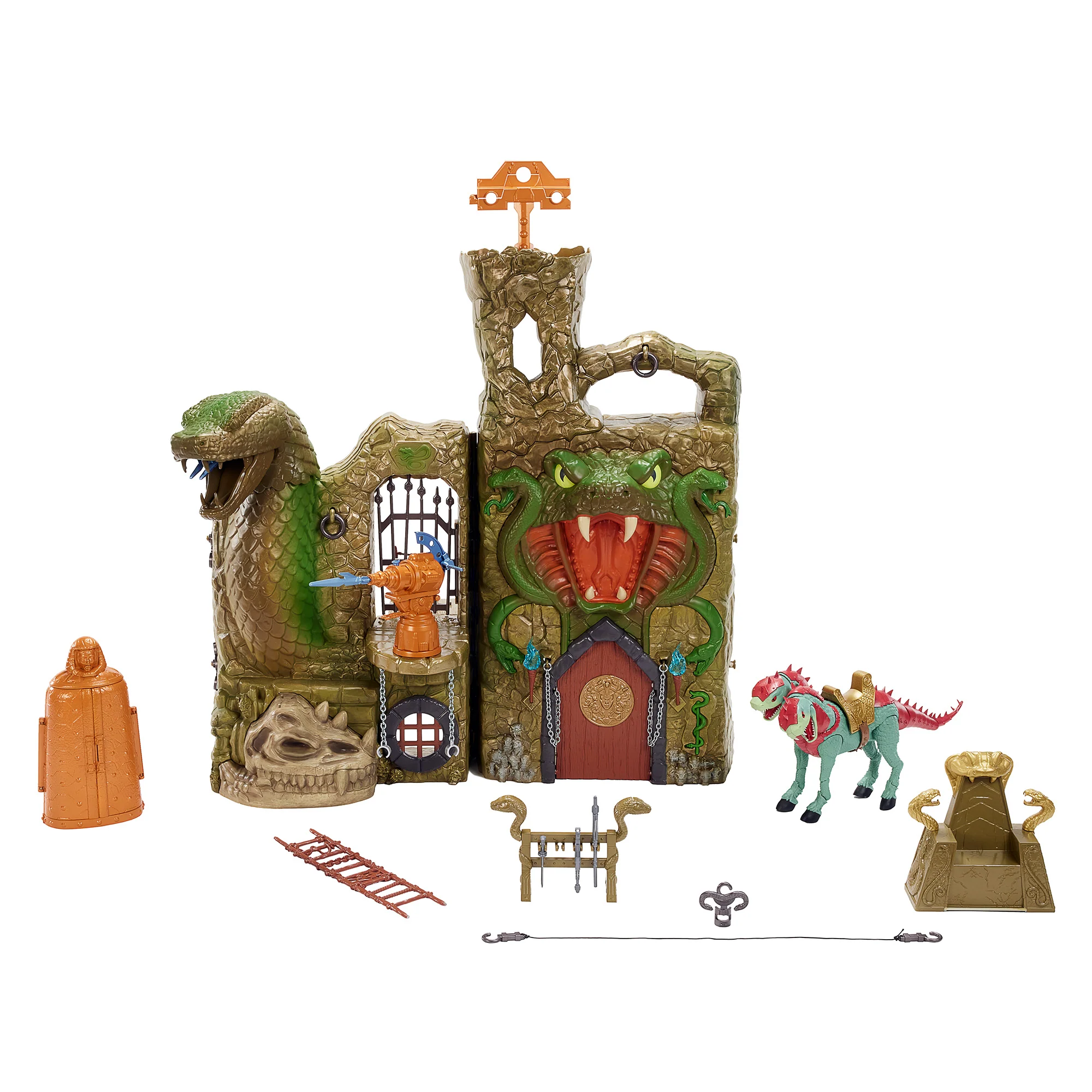 Mattel Creations Masters of the Universe Origins Snake Lair Playset Crowdfund