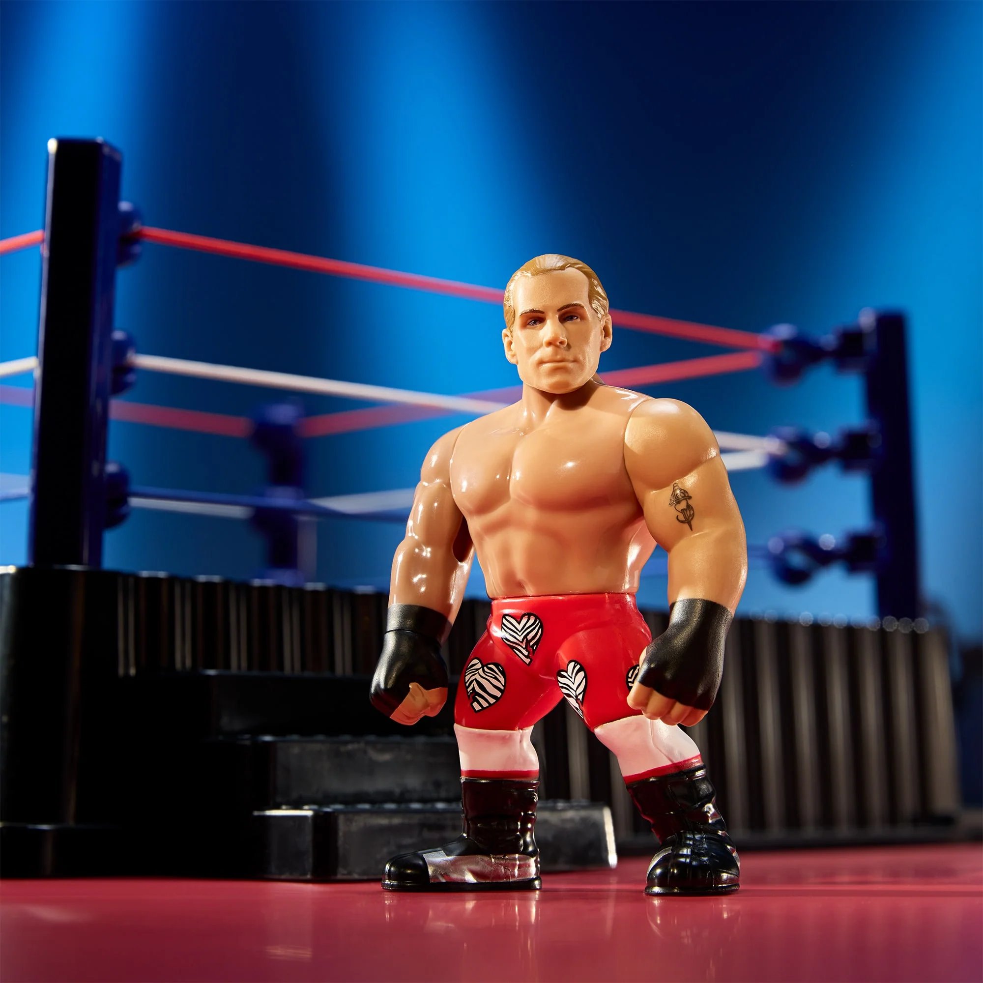 Mattel Creations WWE Retro Action Figure 4-Pack Bundle