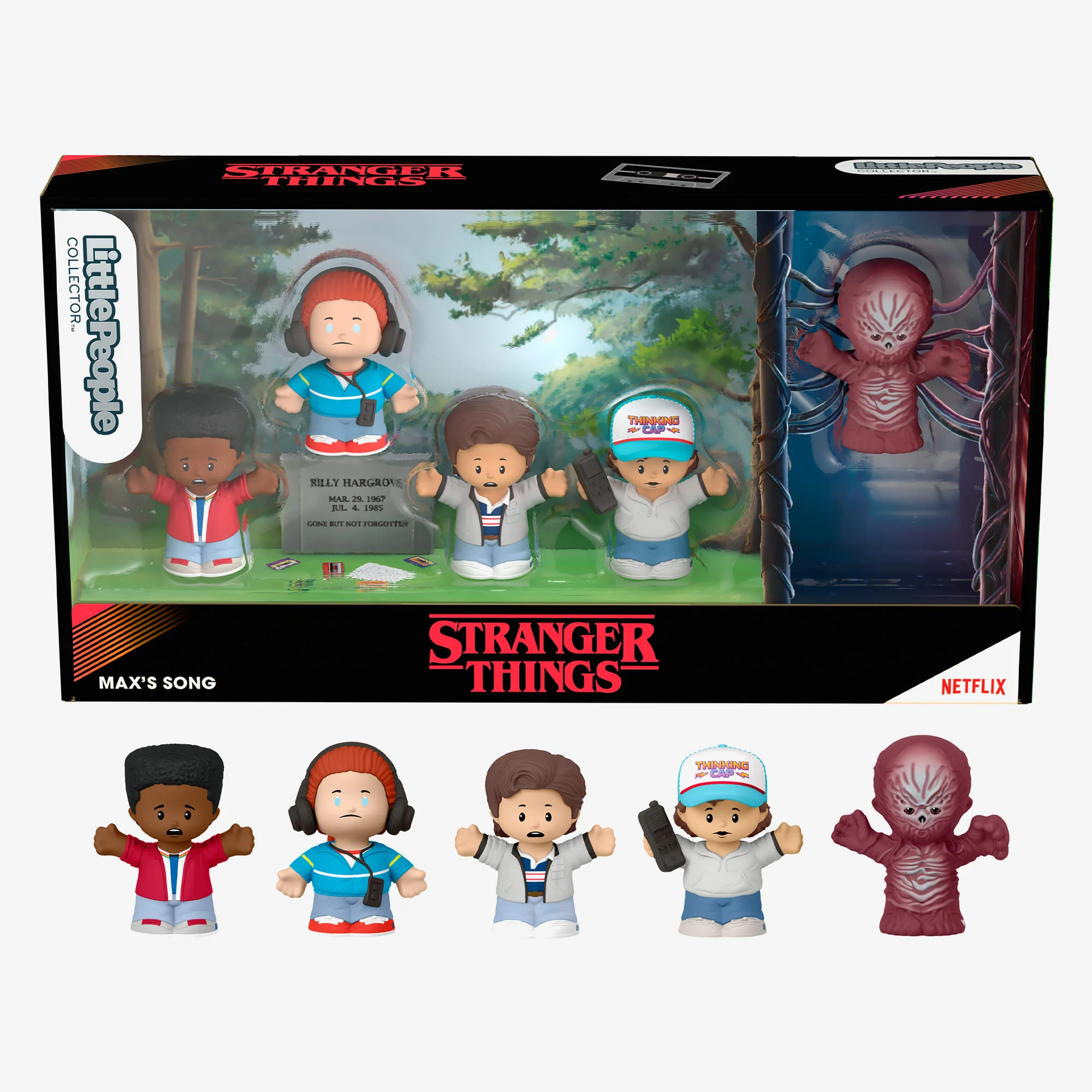 Mattel Creations Little People Collector Stranger Things Max's Song Edition Figure Set