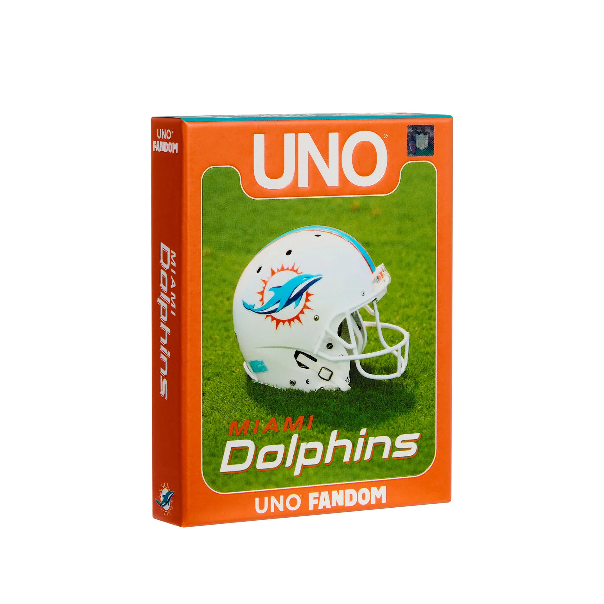 Mattel Creations UNO Fandom NFL Miami Dolphins Game Deck