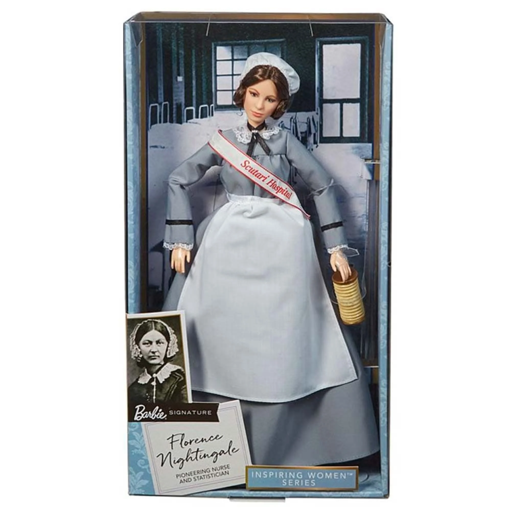 Mattel Creations Florence Nightingale Barbie Inspiring Women Doll