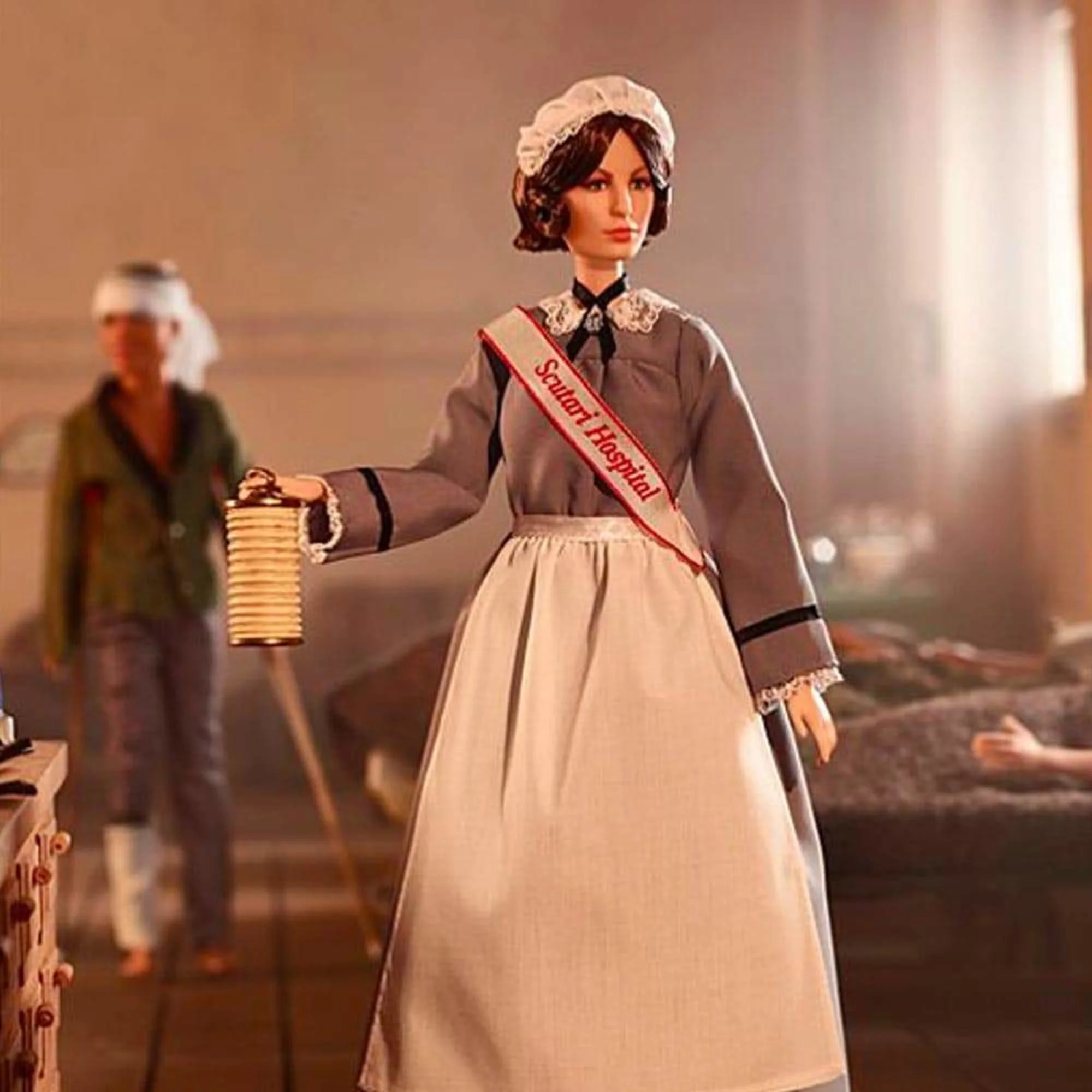 Mattel Creations Florence Nightingale Barbie Inspiring Women Doll