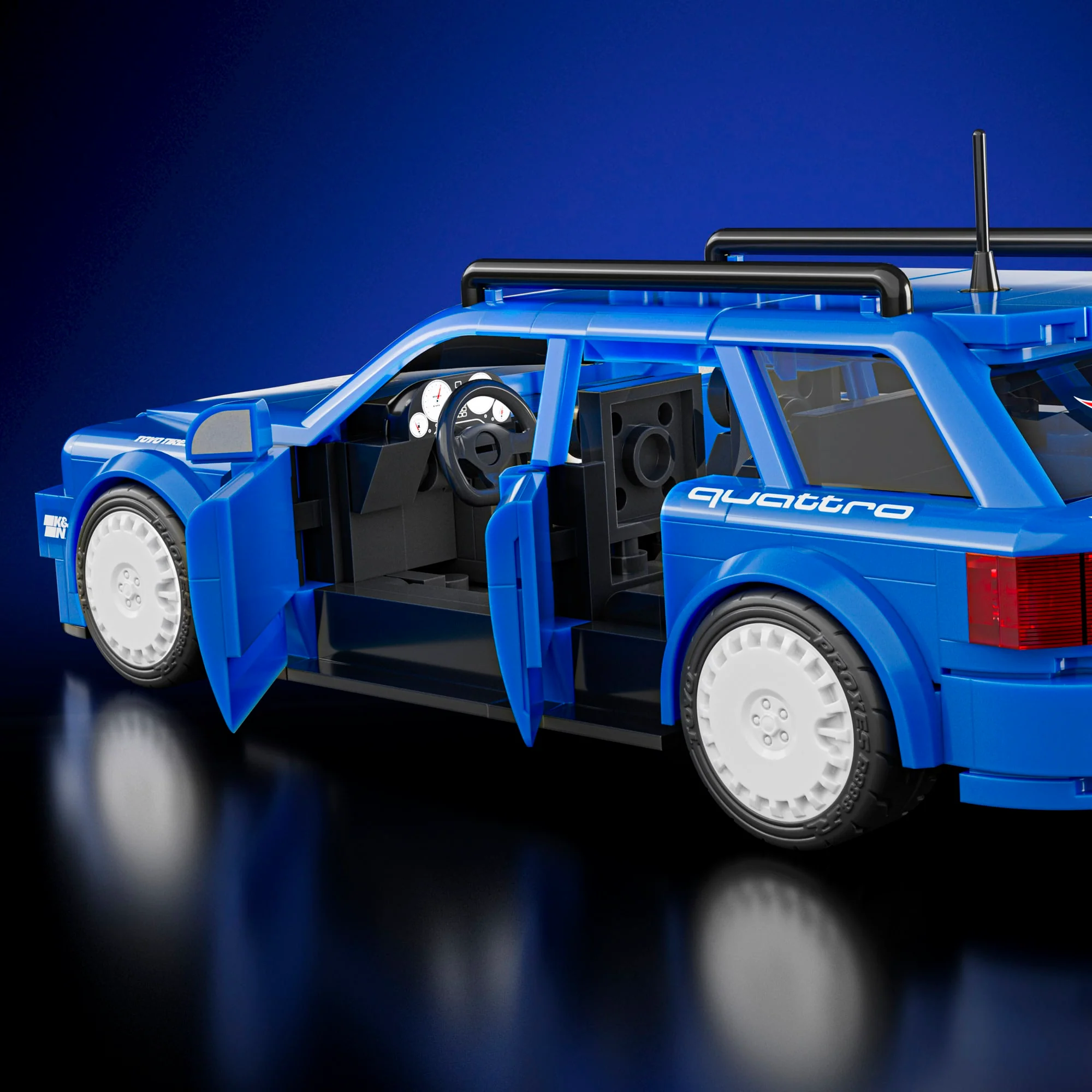 Mattel Creations Mattel Brick Shop Hot Wheels '94 Audi Avant RS2