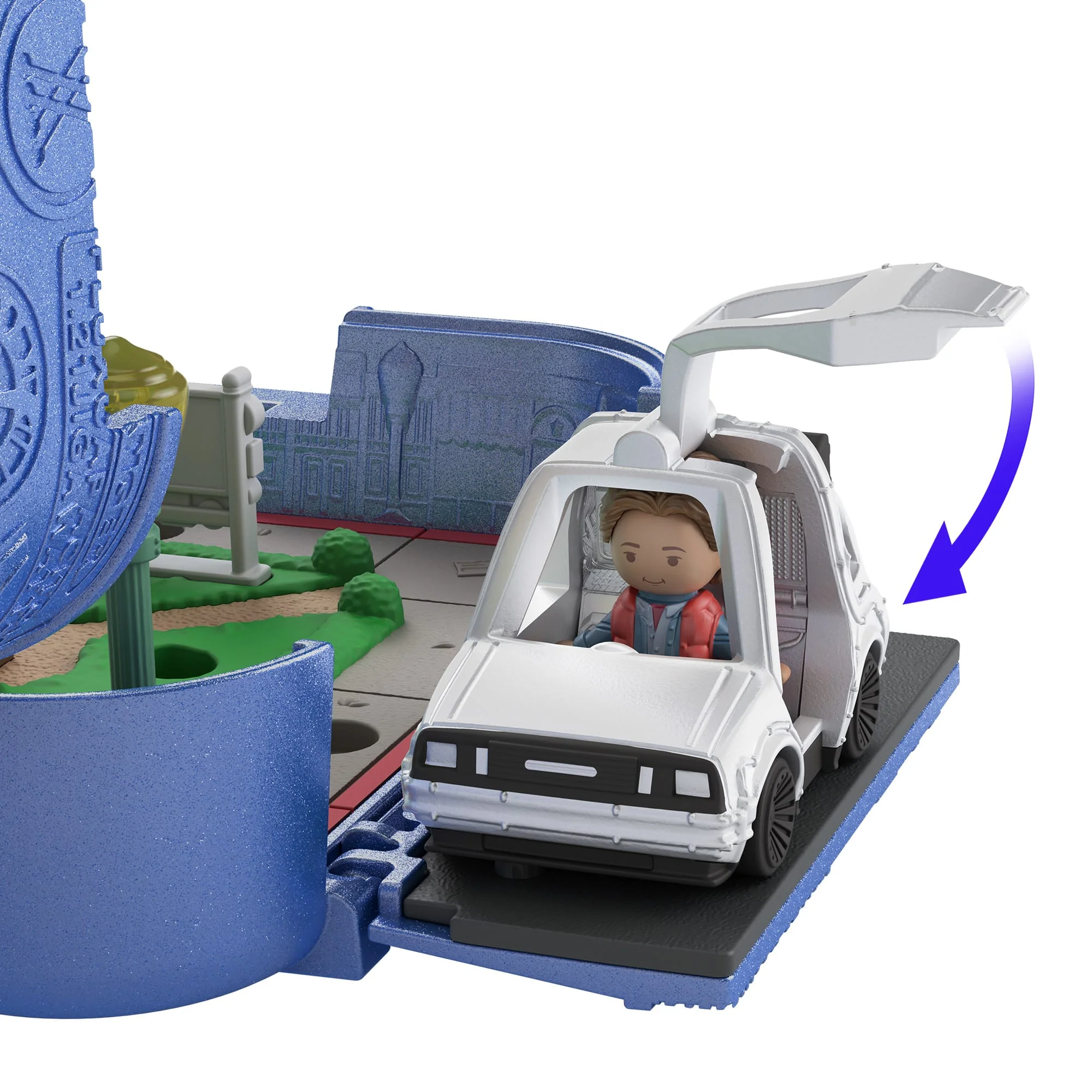 Mattel Creations Polly Pocket Back to the Future Compact