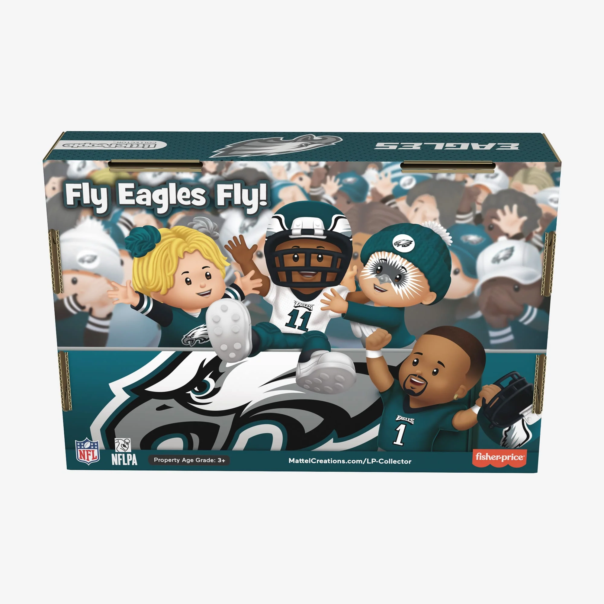 Mattel Creations Little People Collector x NFL Philadelphia Eagles Set