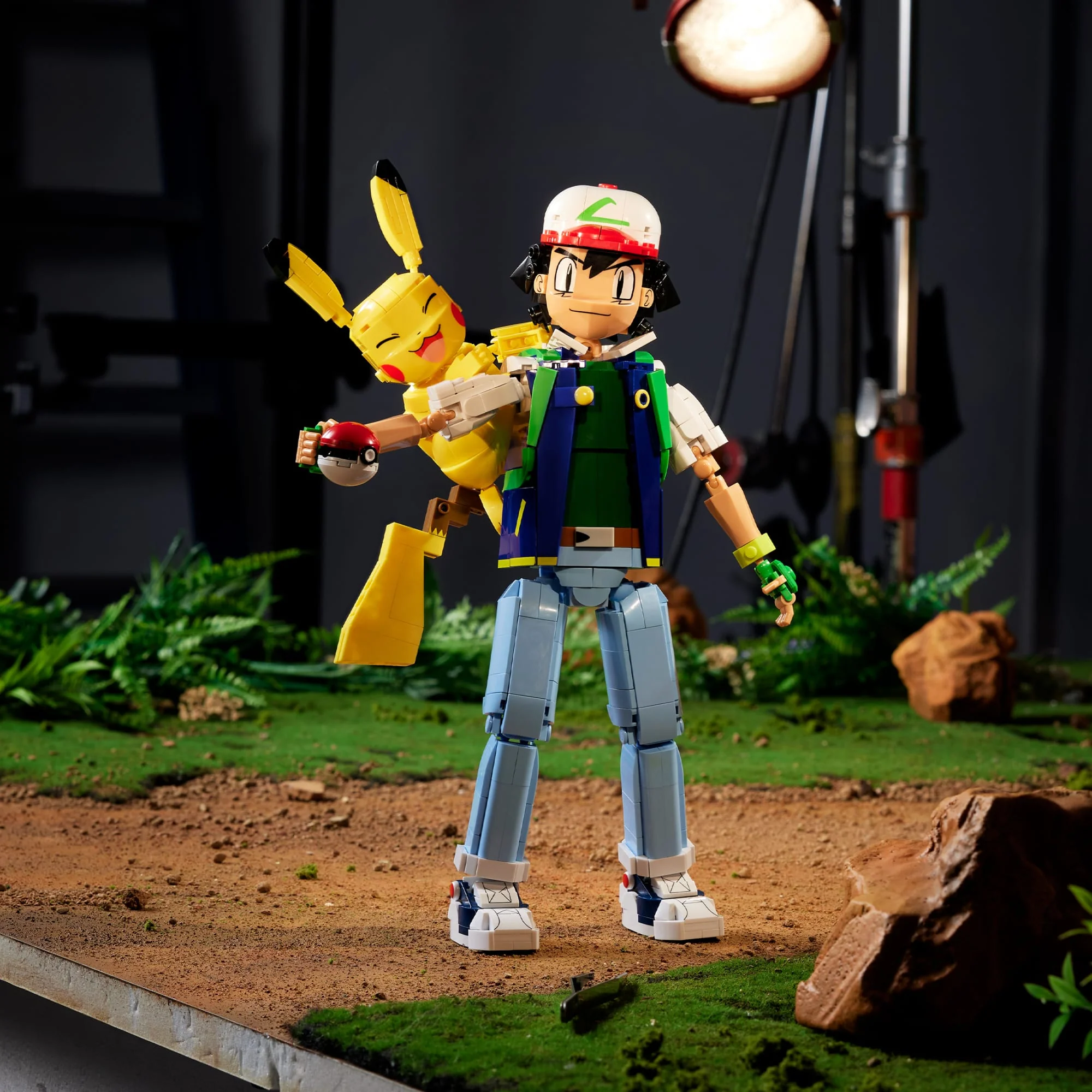 Mattel Creations Ash & Pikachu: Path to Victory by MEGA