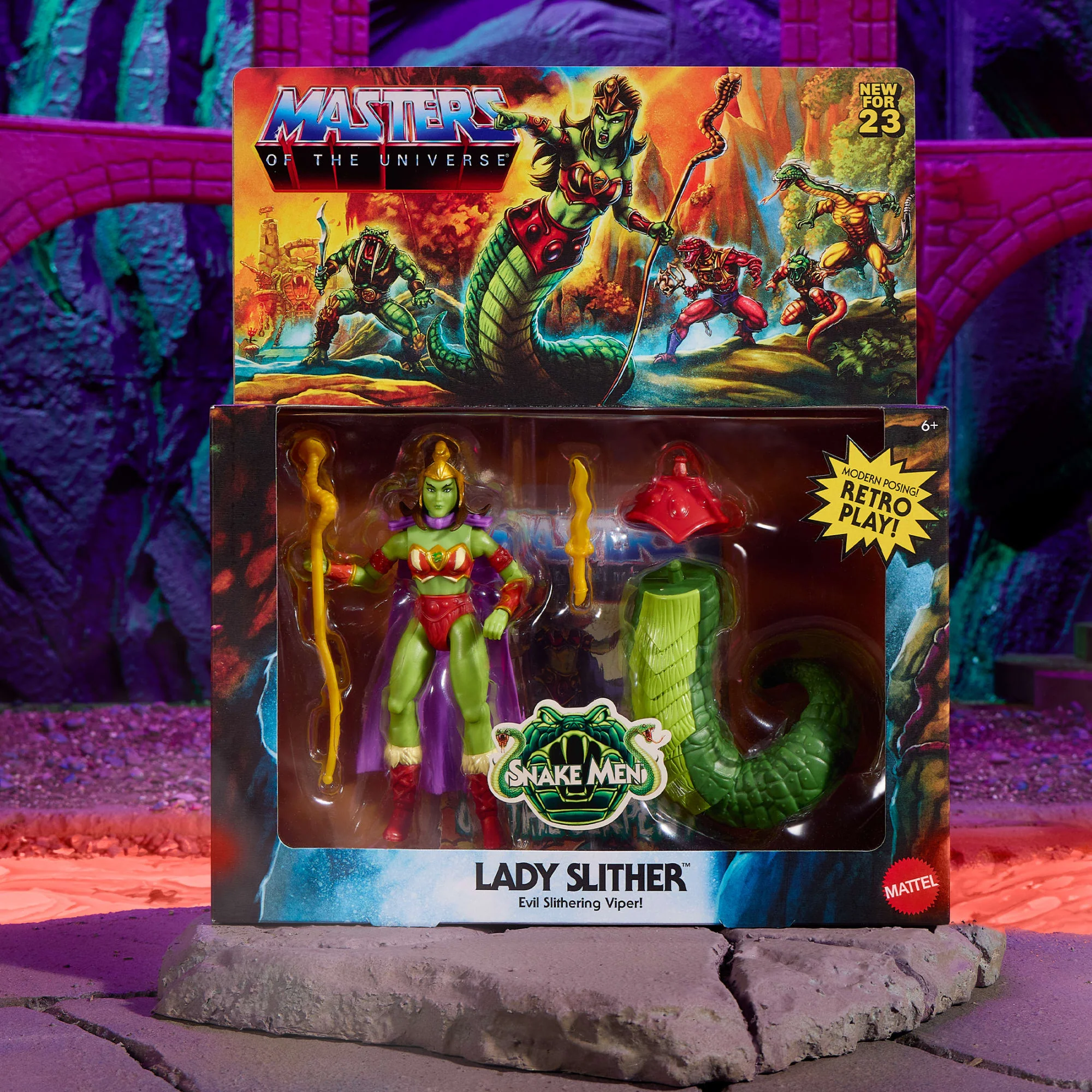 Mattel Creations Masters of the Universe Origins Lady Slither Action Figure