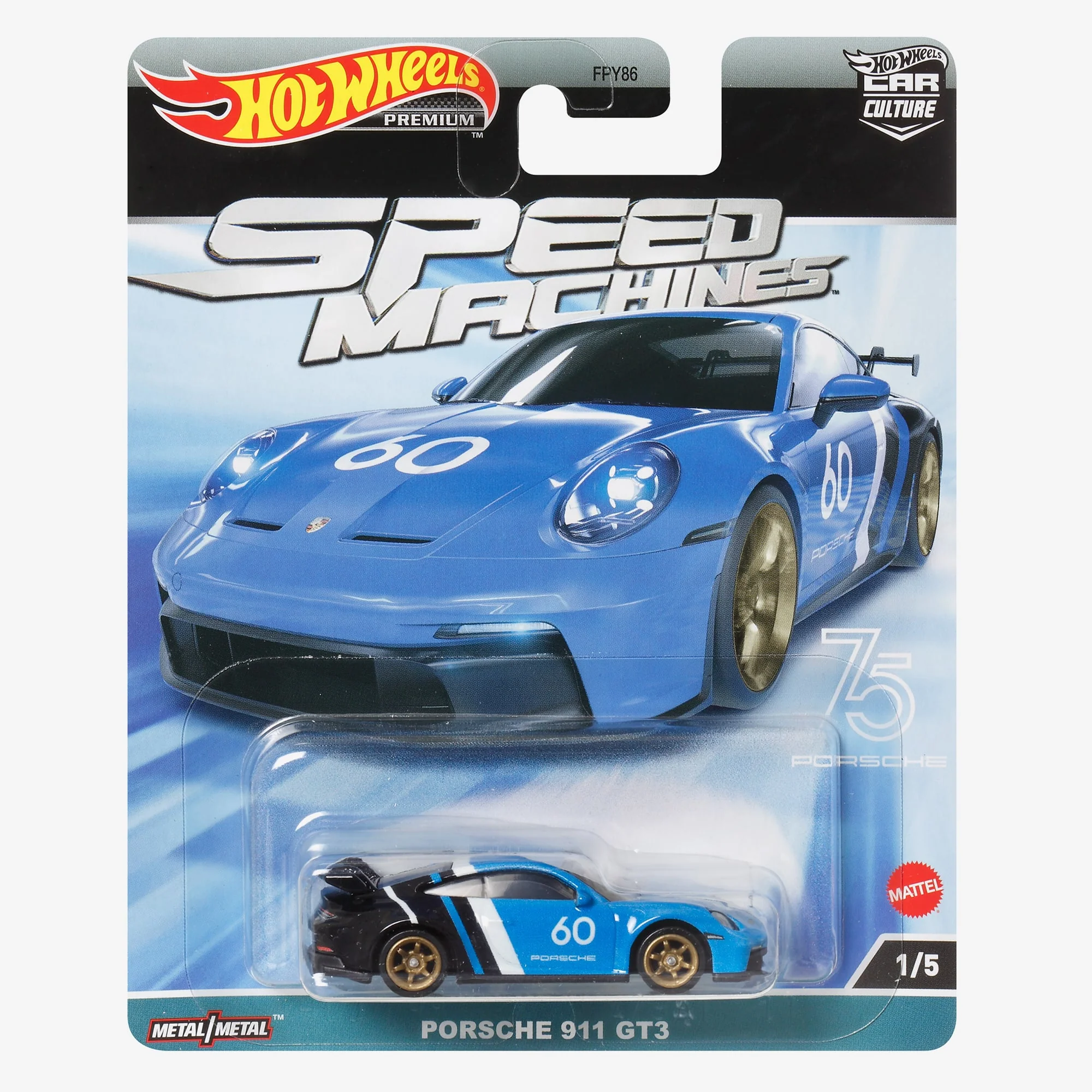 Mattel Creations Hot Wheels Car Culture Circuit Legends Porsche 911 GT3