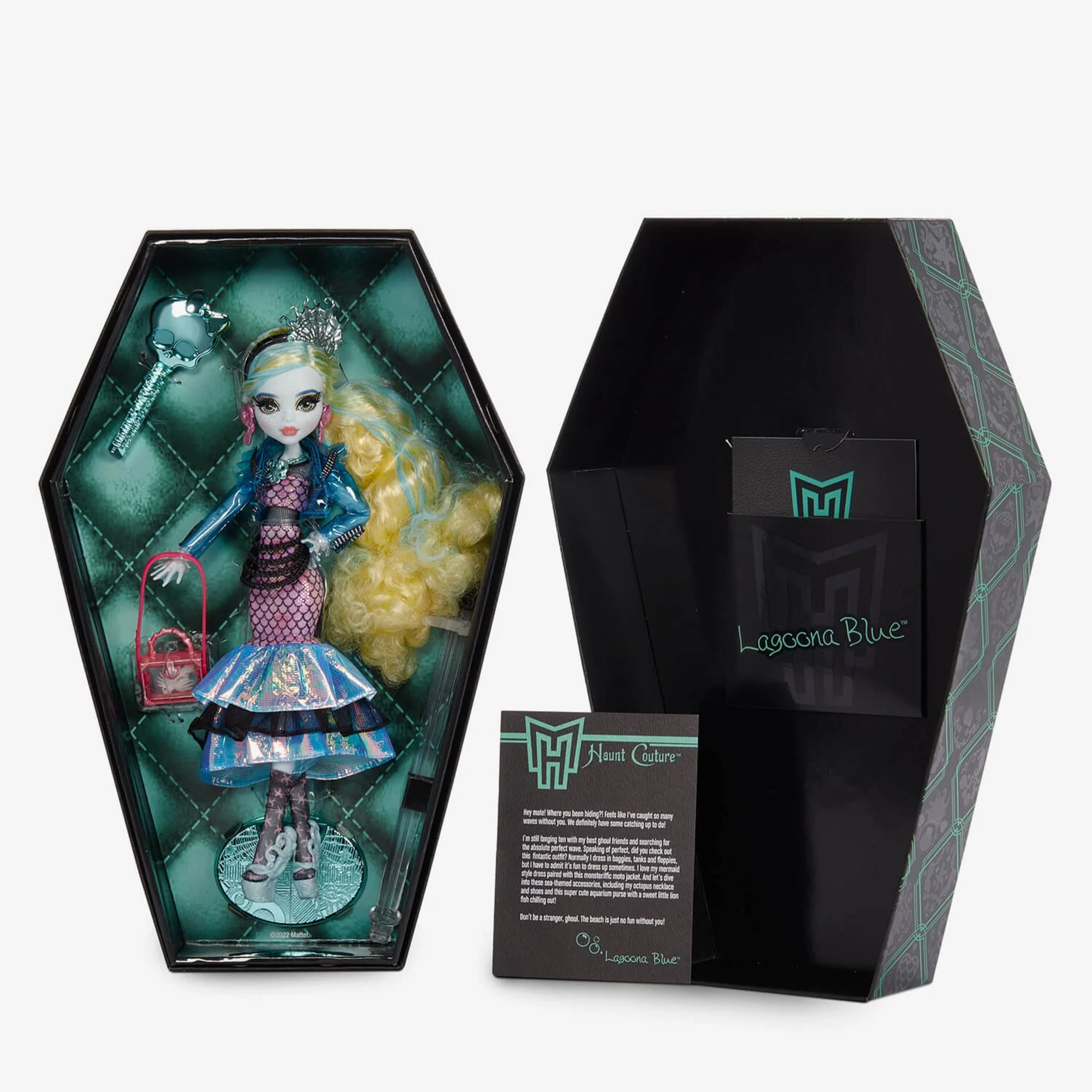 Mattel Creations Monster High Haunt Couture Lagoona Blue Doll