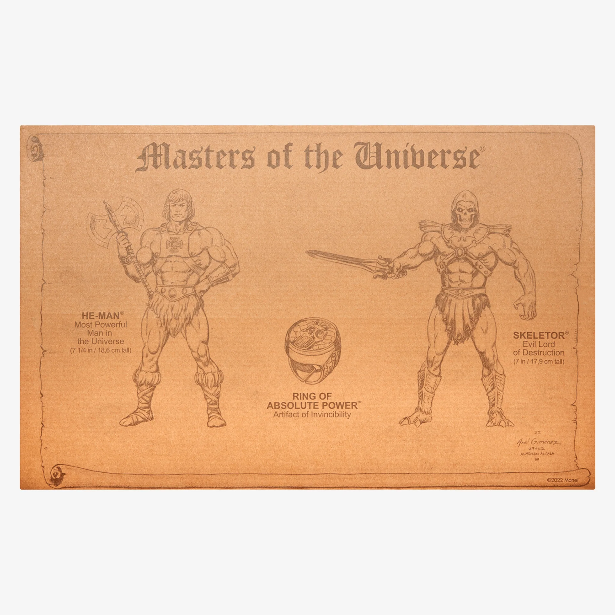 Mattel Creations Masters of the Universe Masterverse He-Man vs Skeletor 40th Anniversary